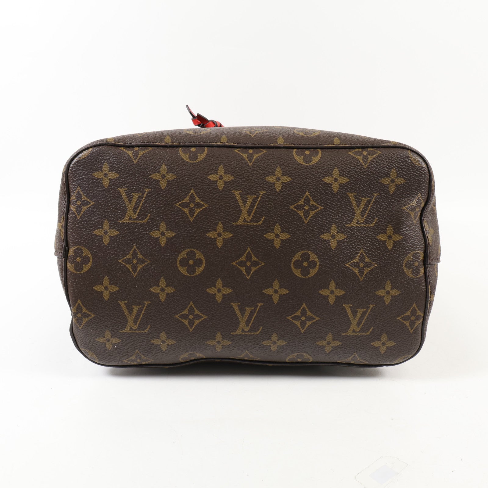 LOUIS VUITTON Monogram Neo Noe Bucket Bag金扣肩背袋Coquelicot
