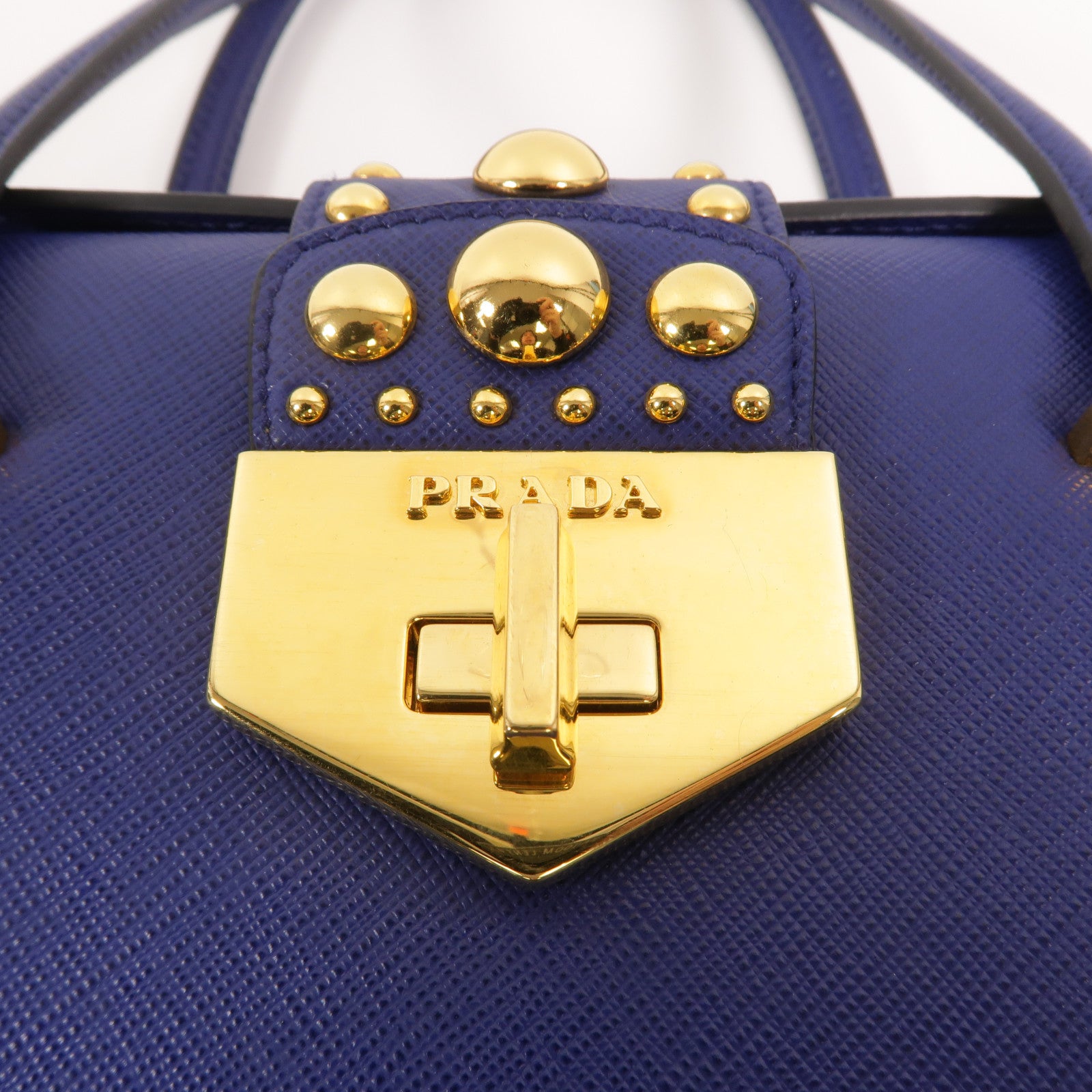 PRADA 牛皮皮革Hand Bag手挽袋