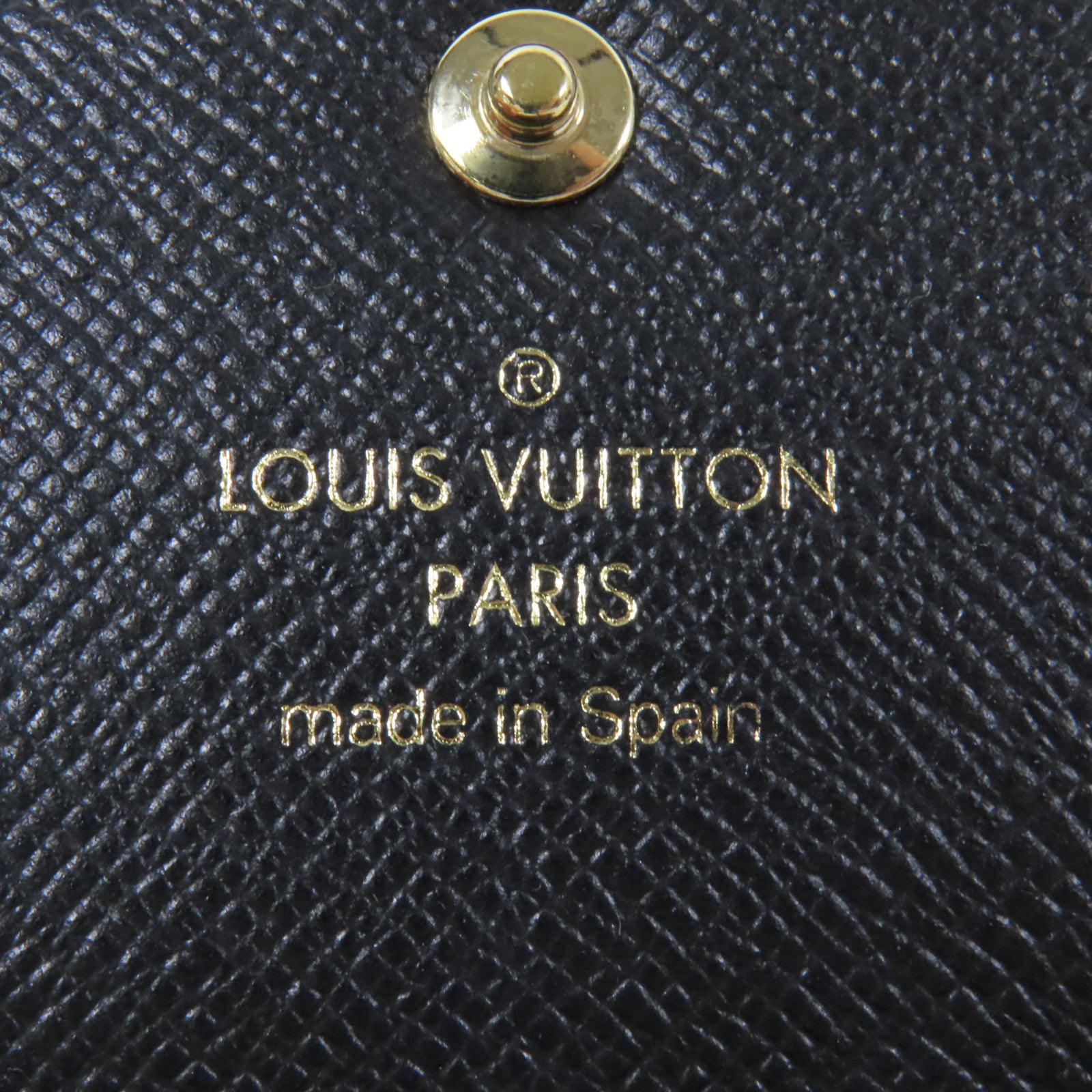 LOUIS VUITTON Monogram Reverse Cannes Rosalie Coin Purse金扣零錢包