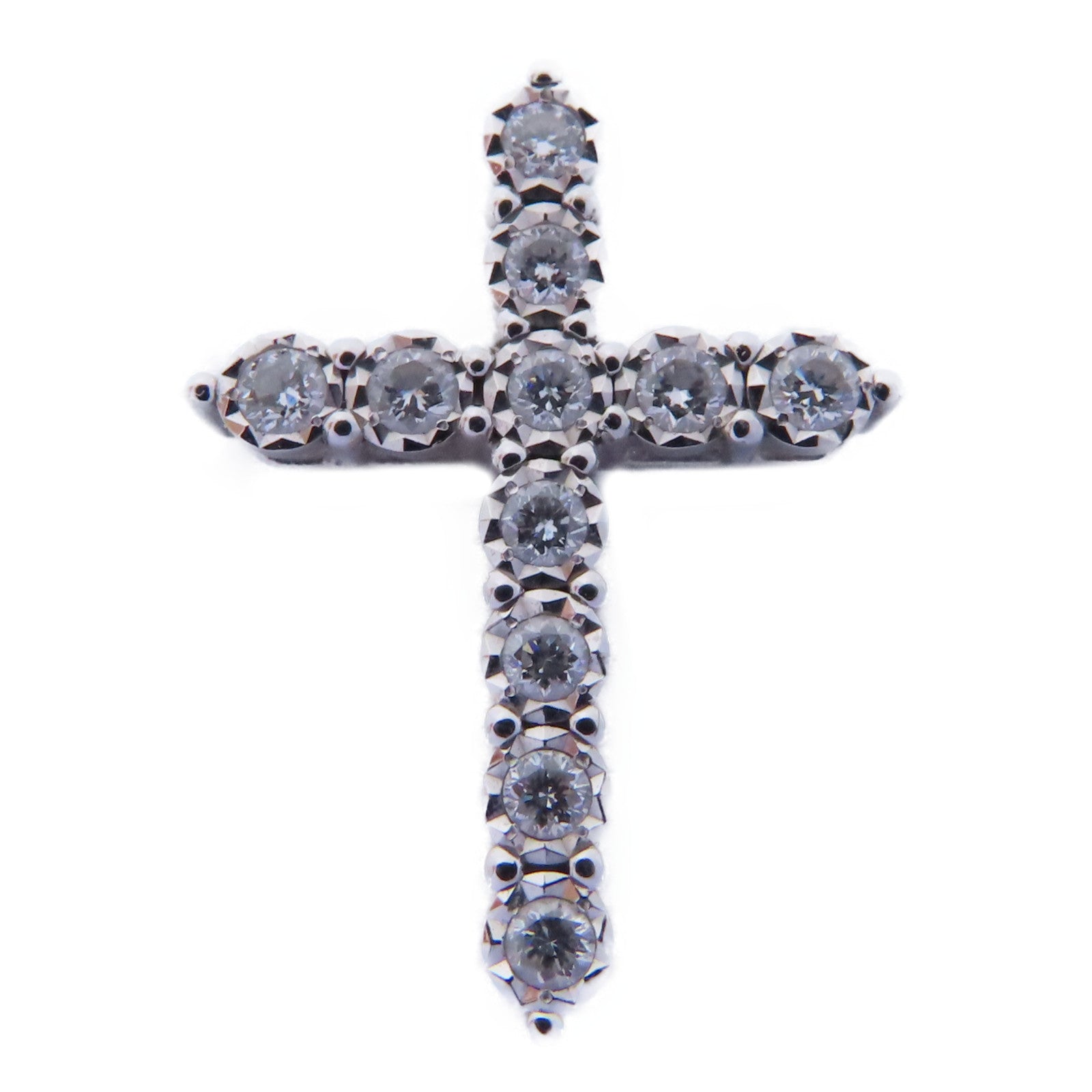JEWELRY 18K白金Diamond Pendant Top 0.23ct鑽石吊墜