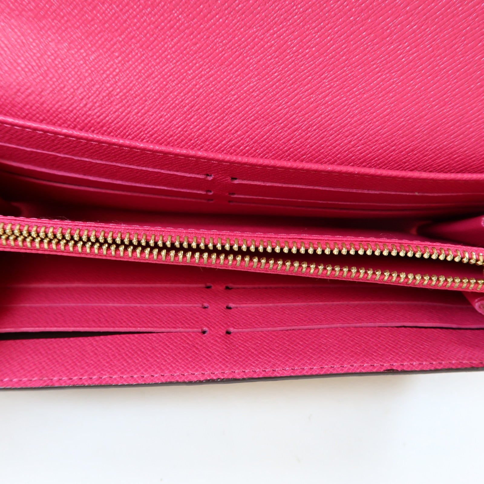 LOUIS VUITTON Monogram Sarah Wallet金扣長錢包啡色