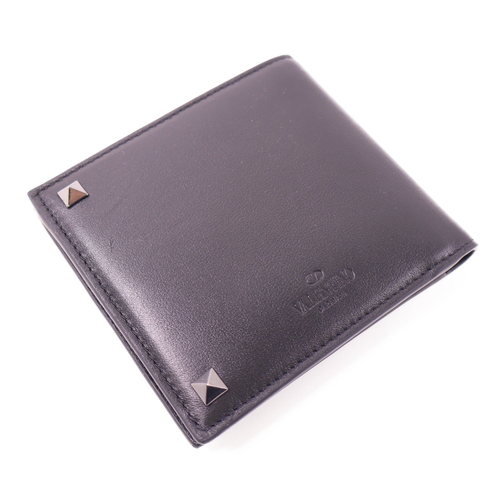 Valentino 牛皮皮革Wallet錢包黑色