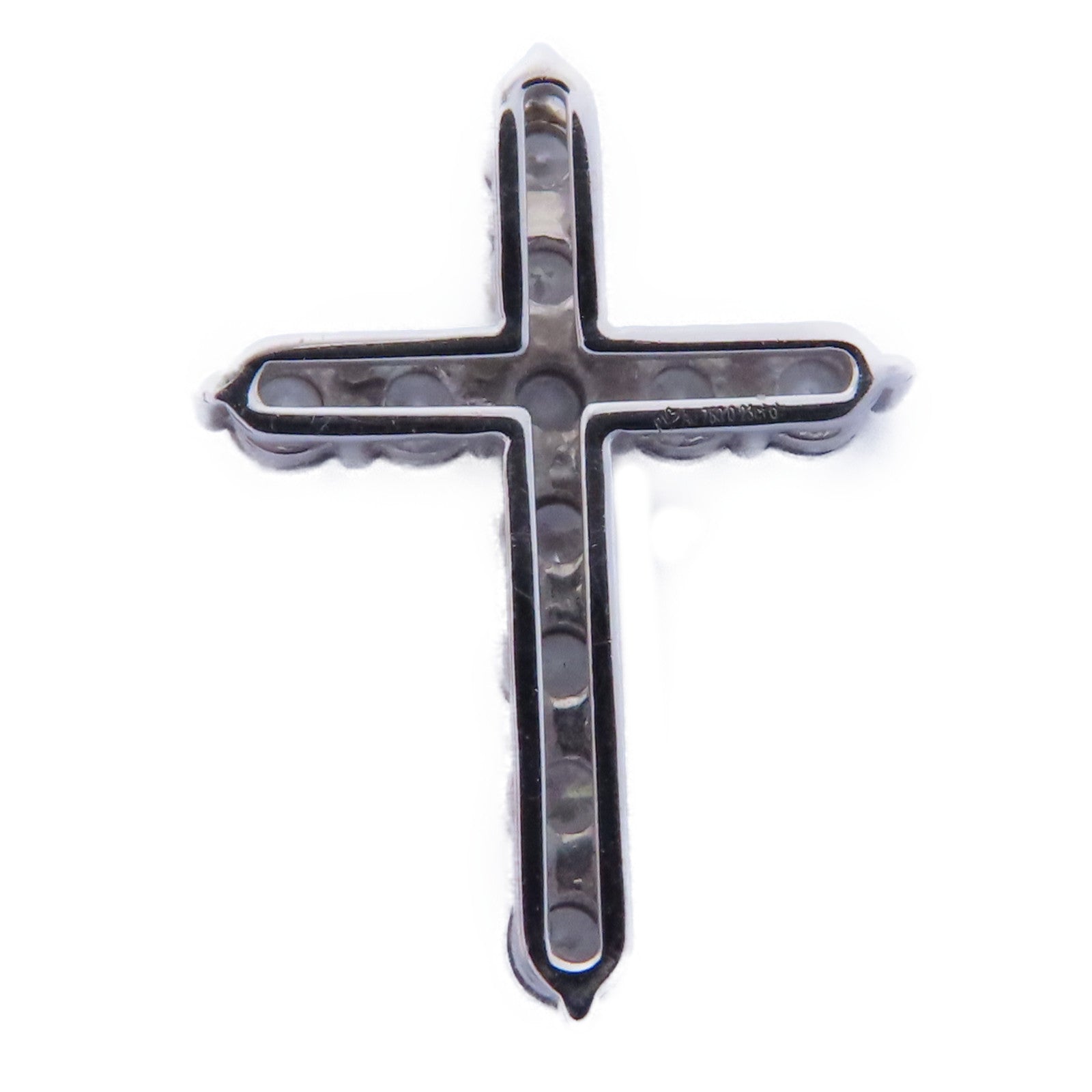 JEWELRY 18K白金Diamond Pendant Top 0.23ct鑽石吊墜
