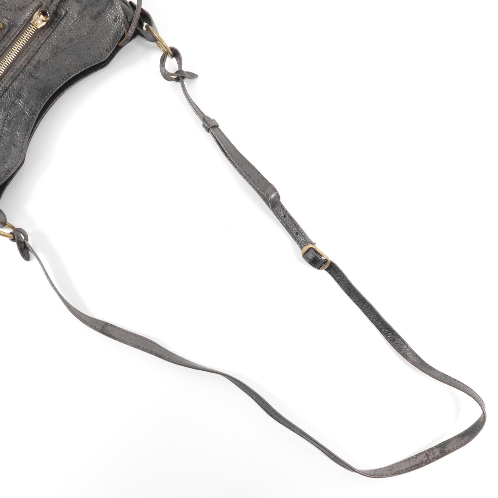 BALENCIAGA 羊皮皮革Classic Hip金扣肩背袋