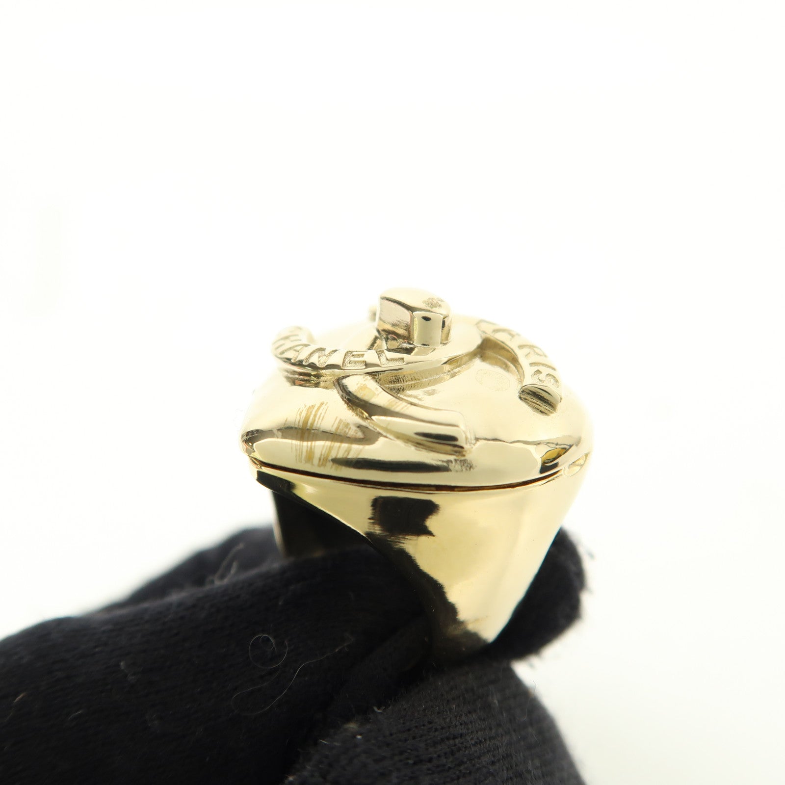 CHANEL 【激減優惠】金屬Ring戒指US#7