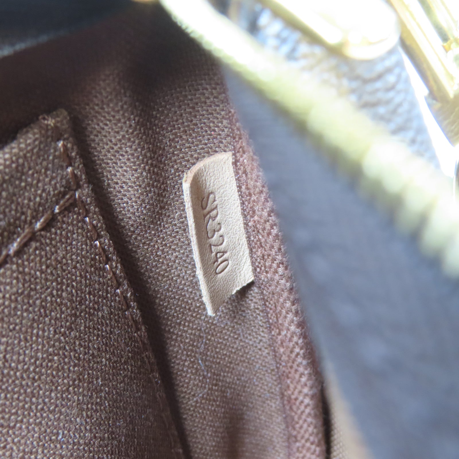 LOUIS VUITTON Monogram Multi Pochette Accessoires金扣手挽肩背兩用袋啡色