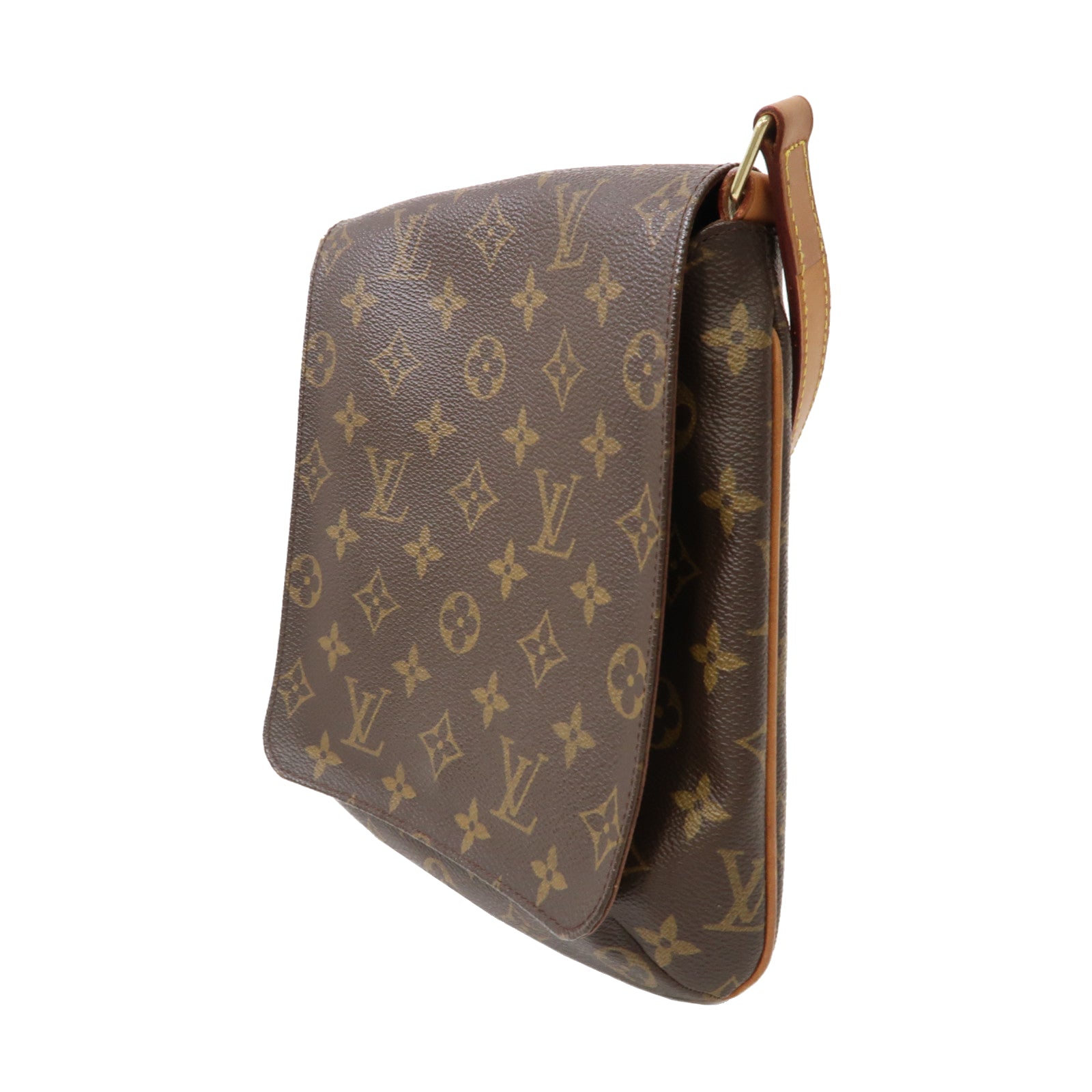 LOUIS VUITTON 【激減優惠】Monogram Musette Salsa金扣肩背袋啡色