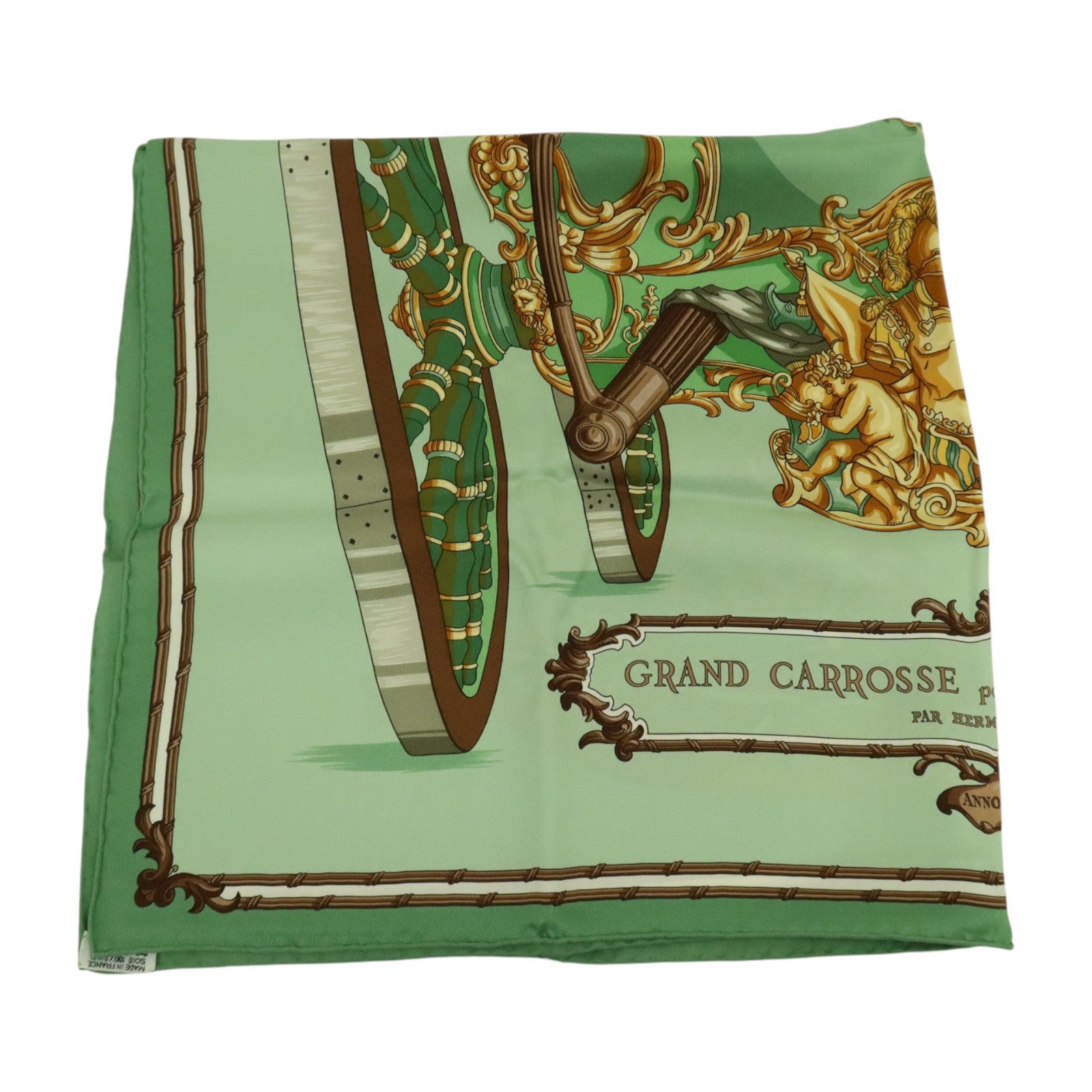 HERMES 絲質Scarf 70x70cm絲巾