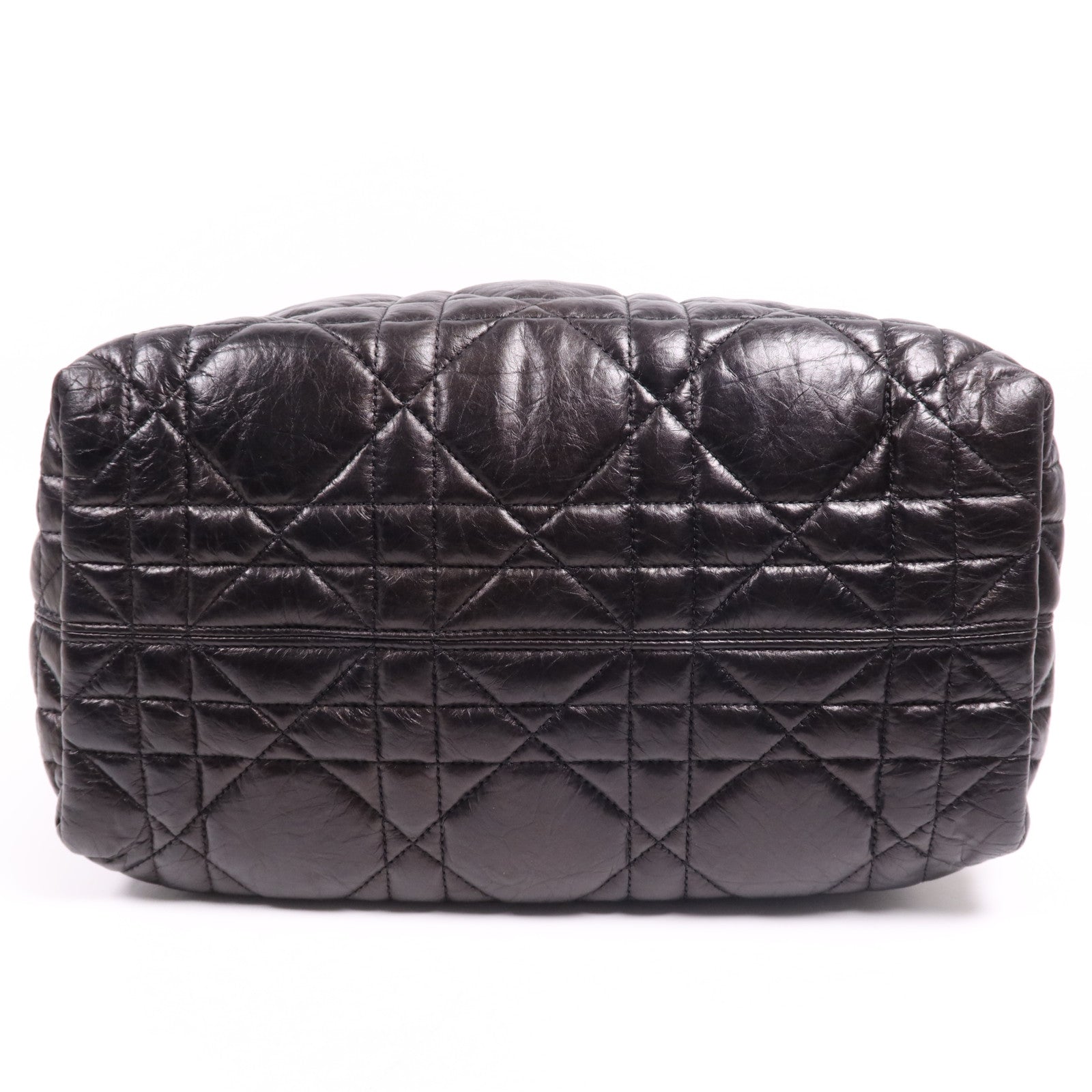 Dior 牛皮皮革Toujours Medium金扣手挽袋