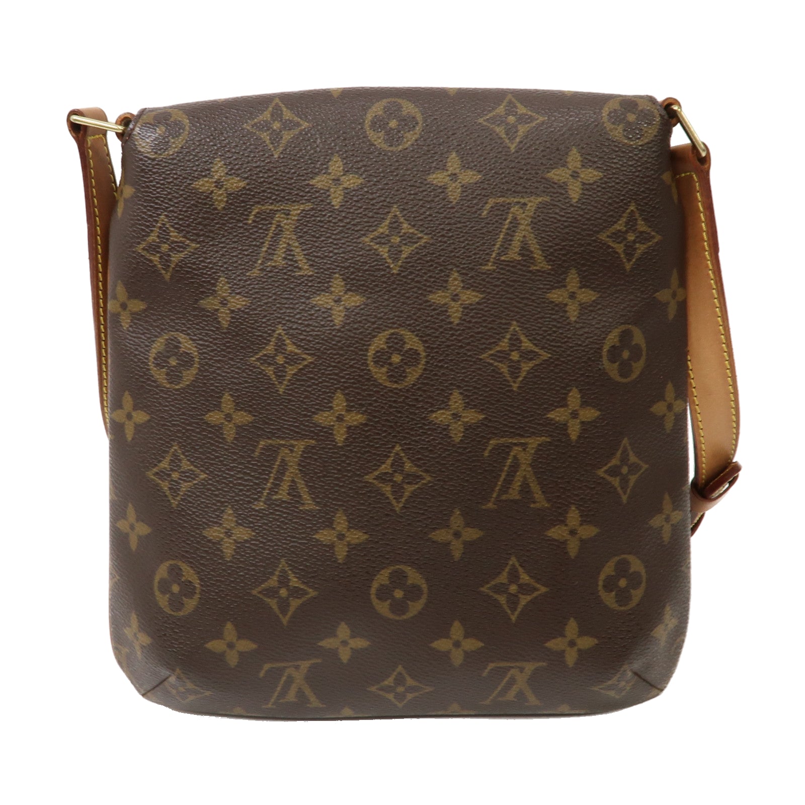 LOUIS VUITTON 【激減優惠】Monogram Musette Salsa金扣肩背袋啡色