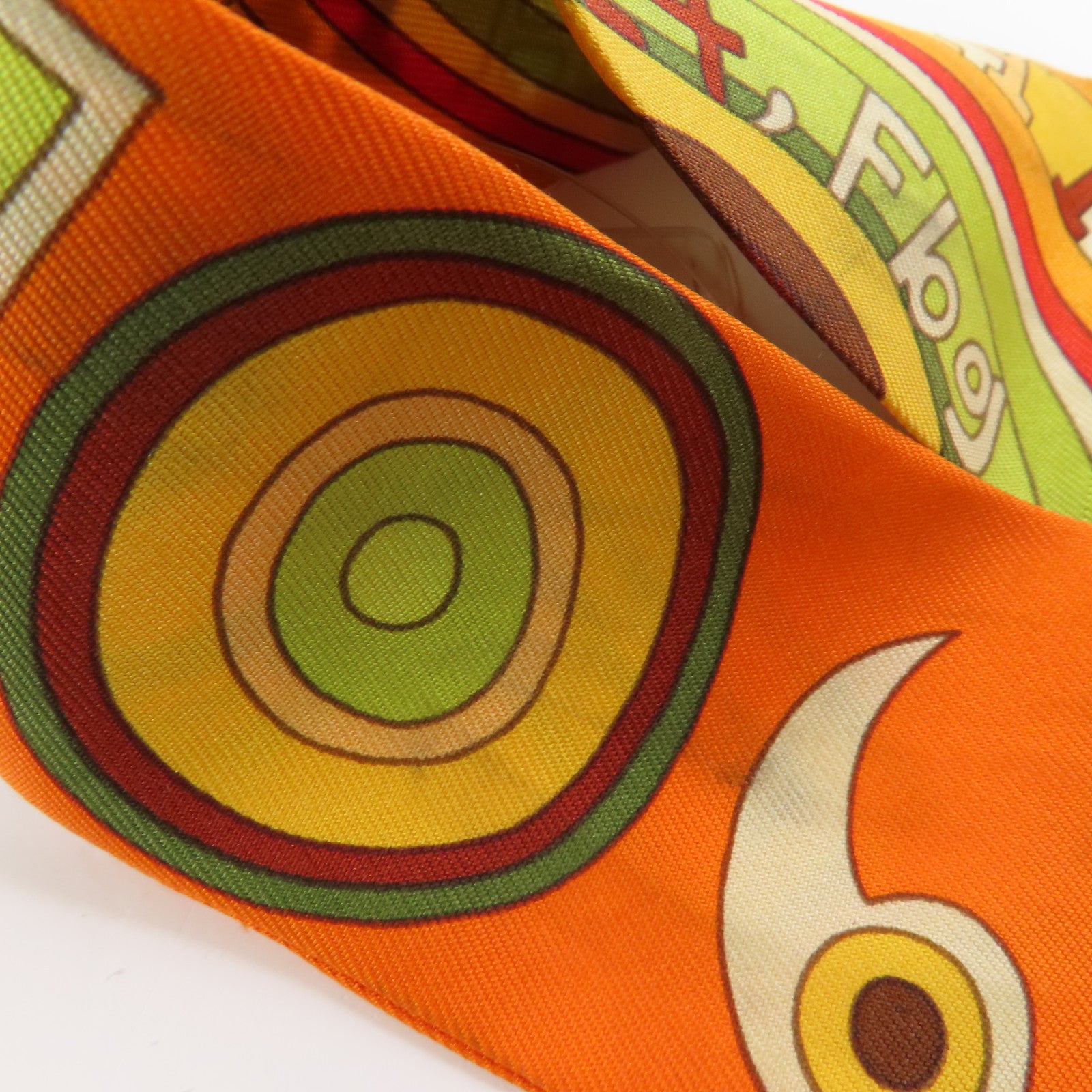 HERMES 絲質Twilly絲巾