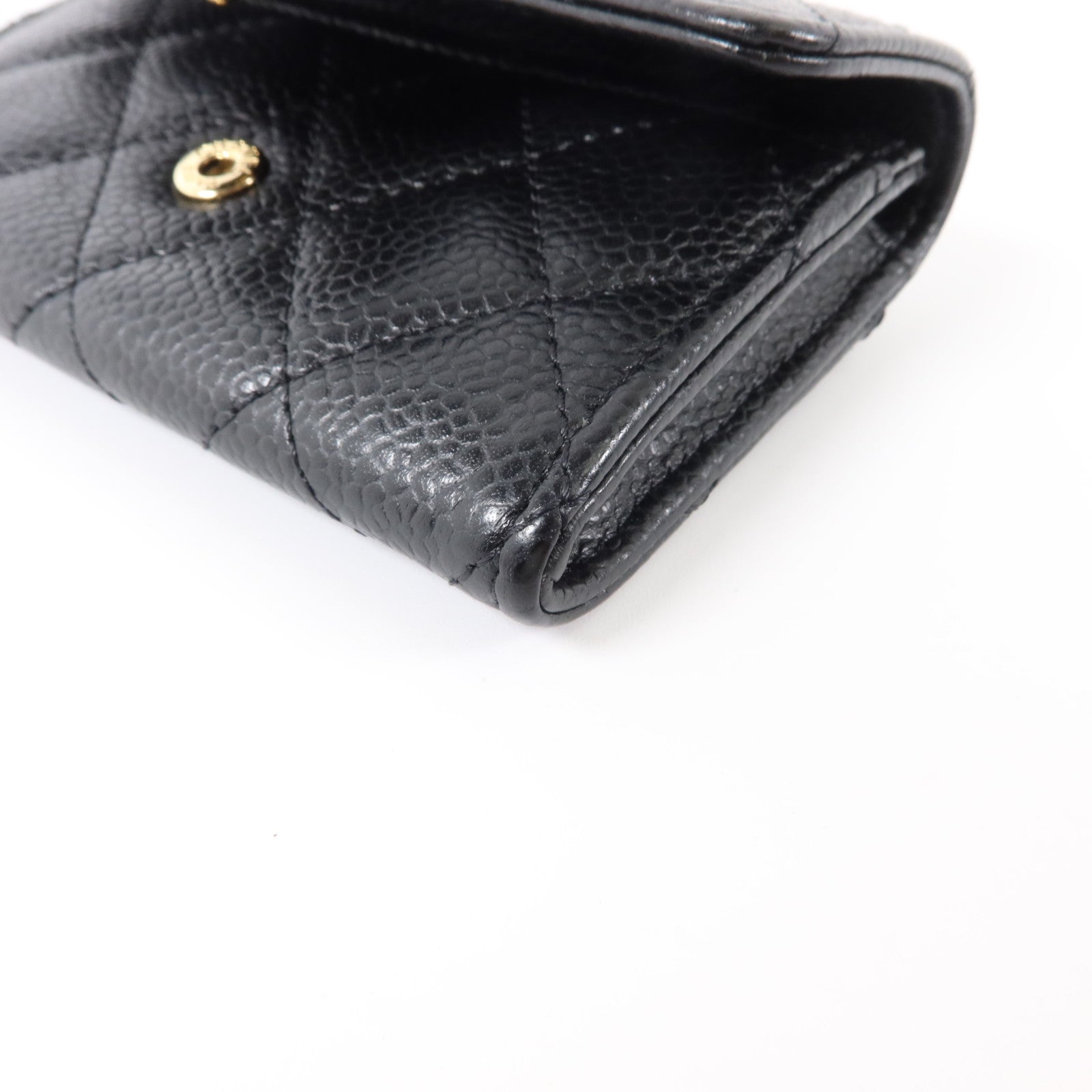 CHANEL 牛皮皮革Classic Flap Card Holder金扣卡片套