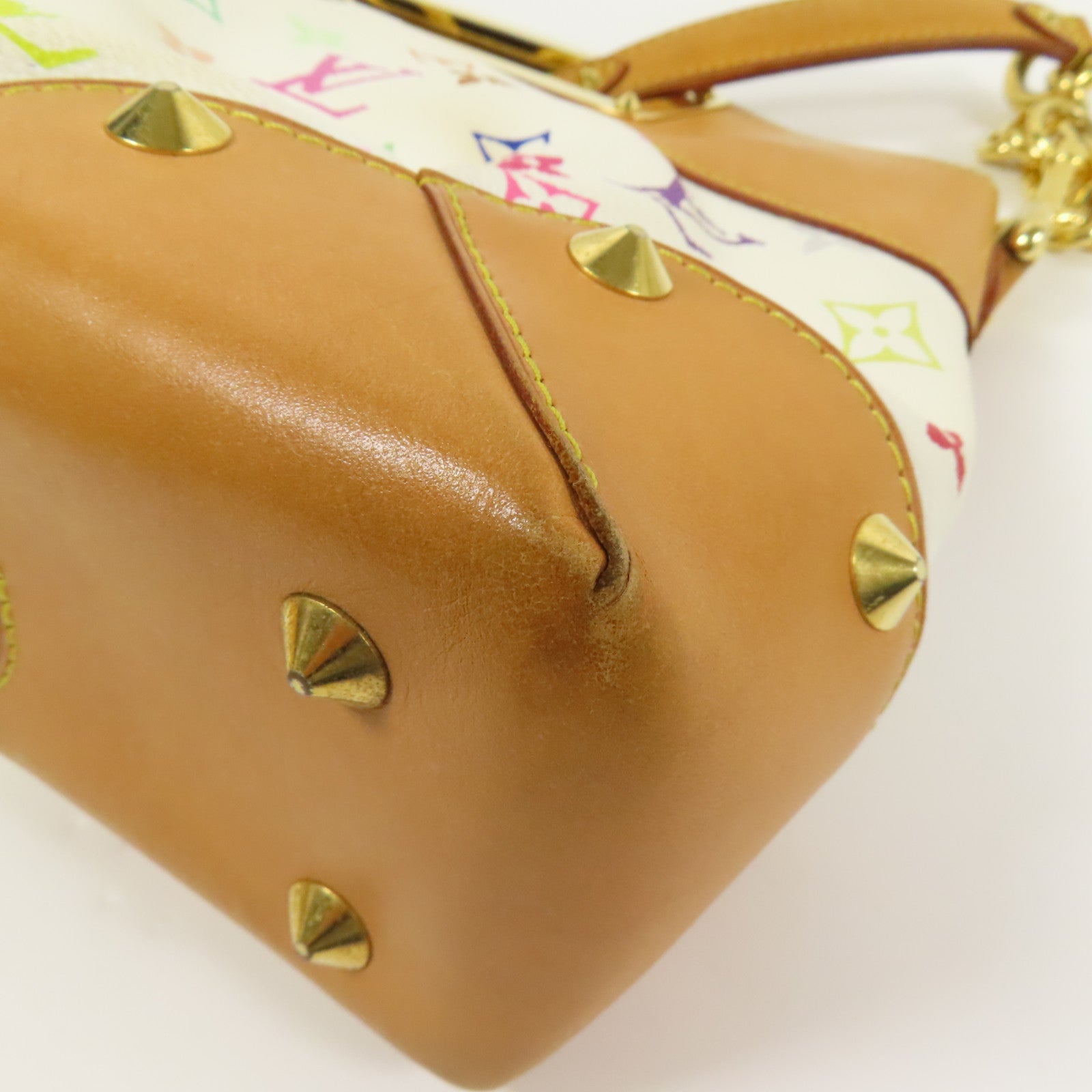 LOUIS VUITTON Monogram Multicolore Judy MM金扣手挽肩背兩用袋