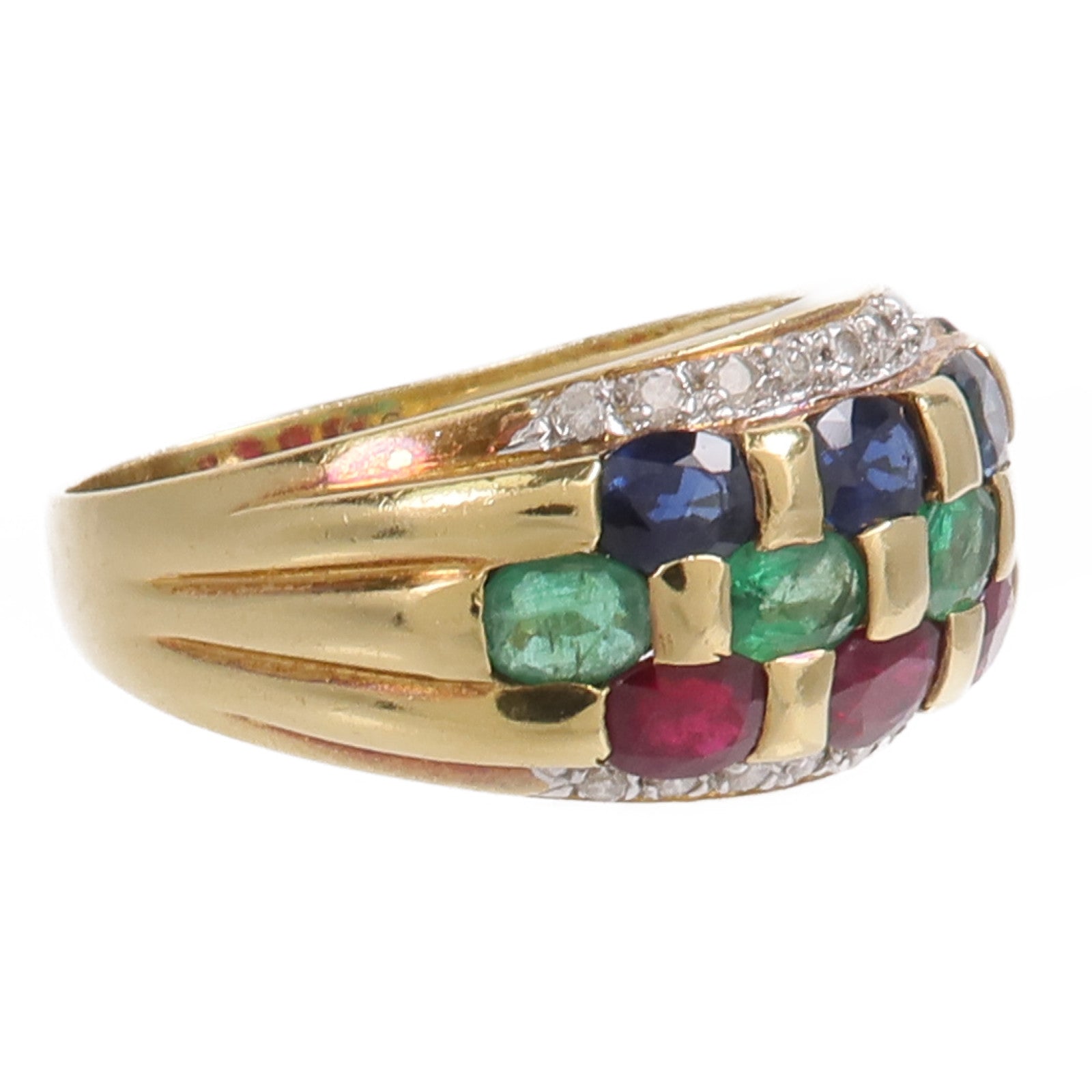 JEWELRY 18K黃金/Ring鑽石/藍寶石/綠寶石/紅寶石戒指
