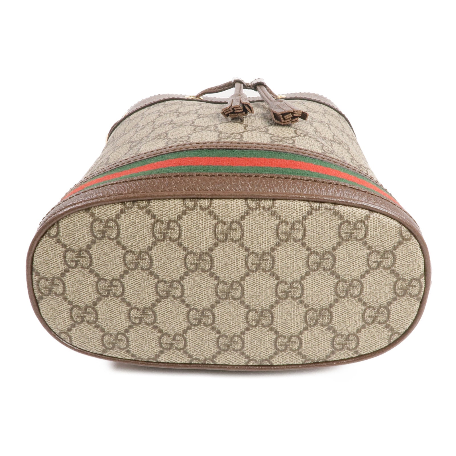 GUCCI 塗層帆布Ophidia GG Bucket金扣手挽肩背兩用袋