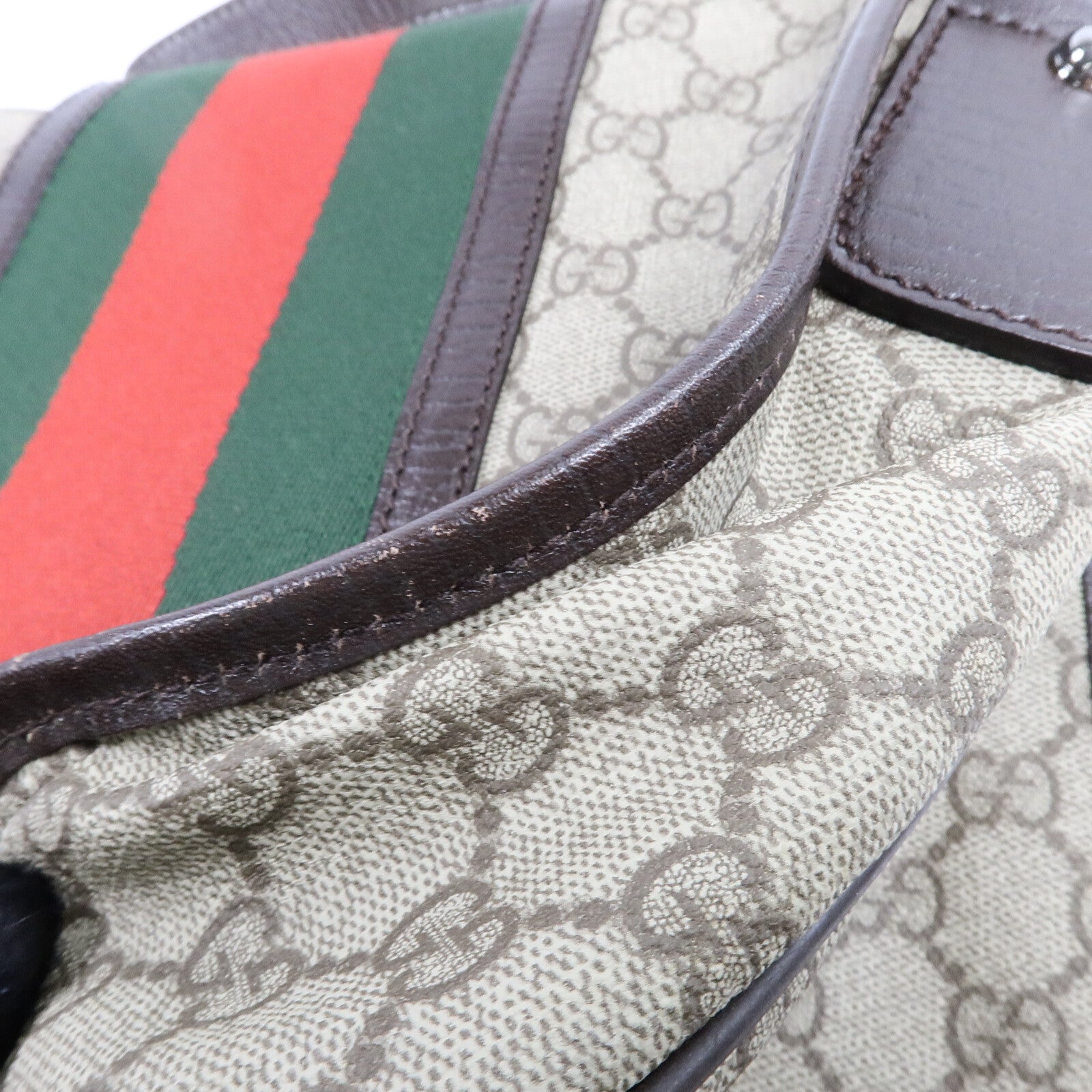 GUCCI 塗層帆布Shoulder Bag肩背袋