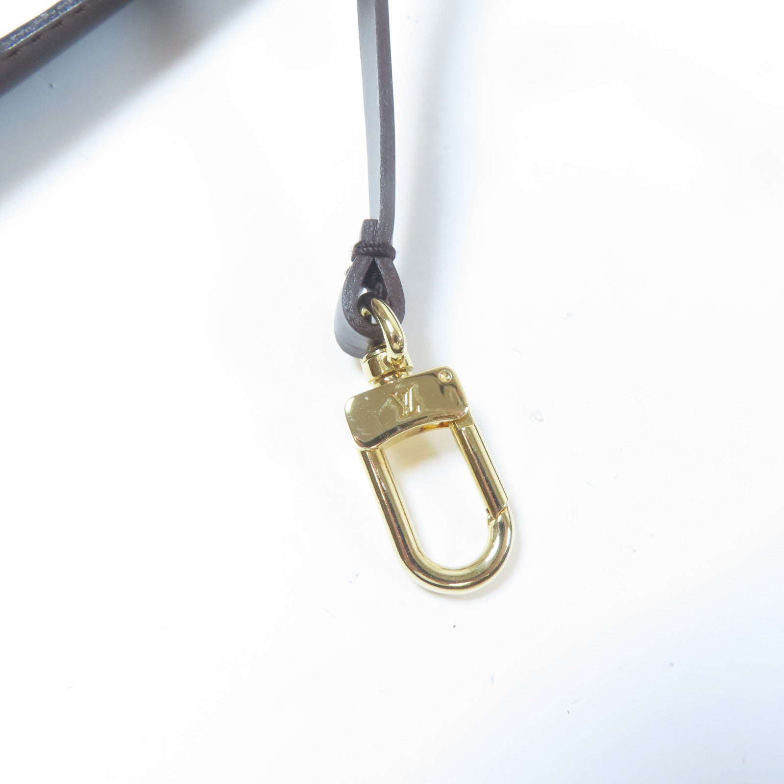 LOUIS VUITTON Damier Ebene Clifton金扣肩背袋啡色