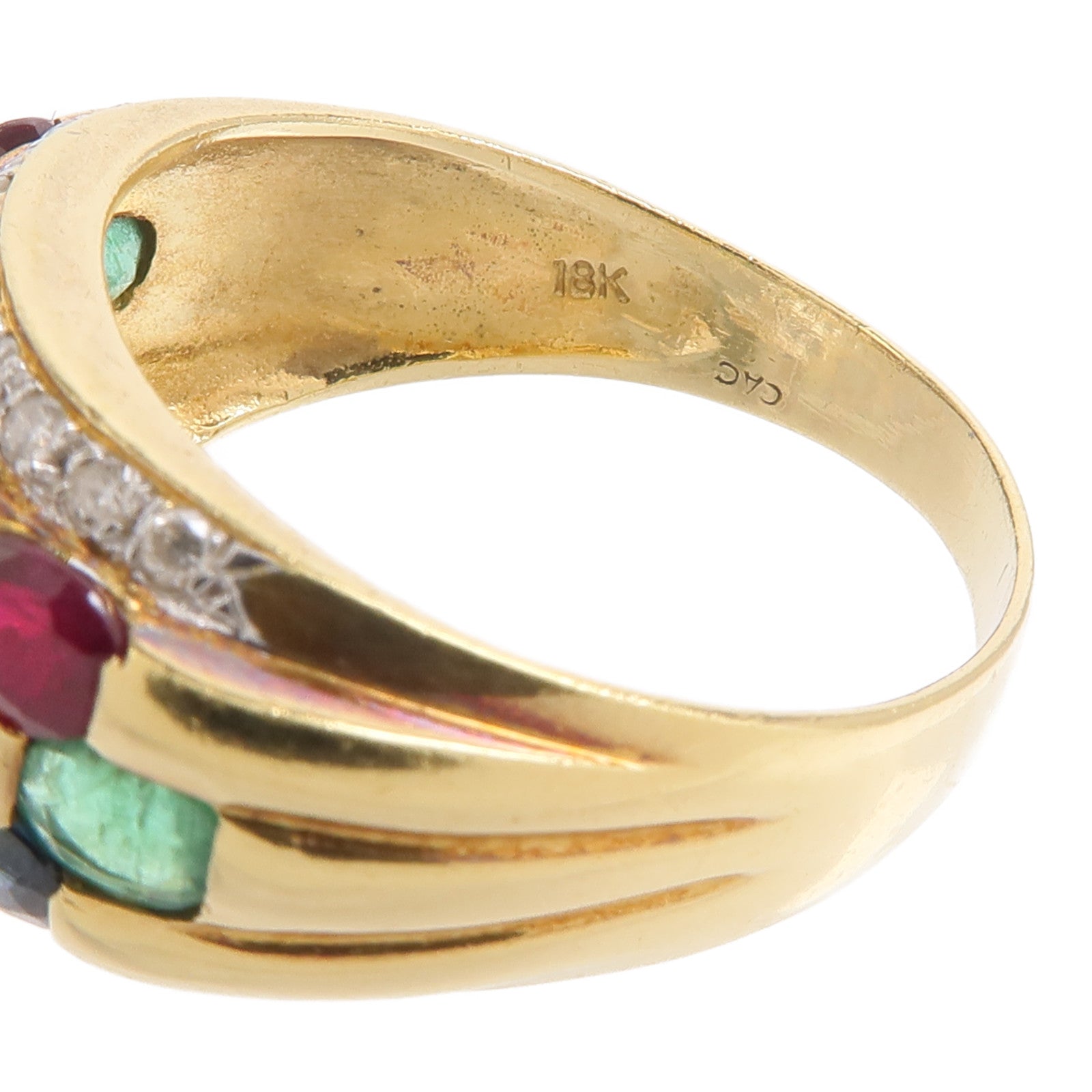JEWELRY 18K黃金/Ring鑽石/藍寶石/綠寶石/紅寶石戒指
