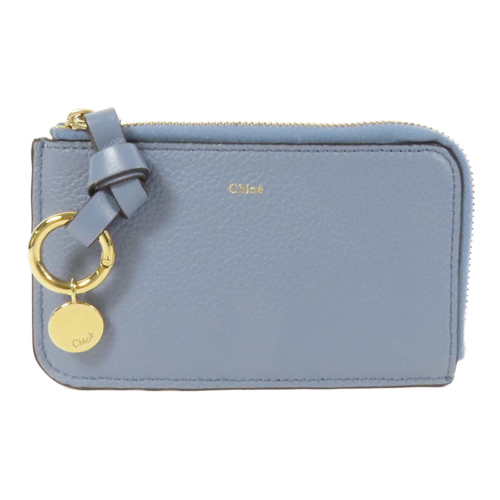 Chloe 牛皮皮革Card Case金扣卡片套