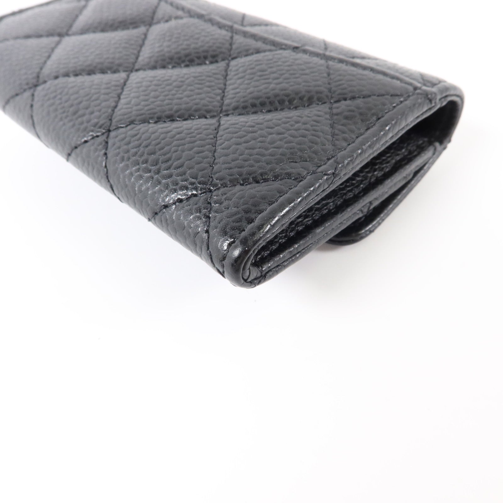 CHANEL 牛皮皮革Classic Flap Card Holder金扣卡片套