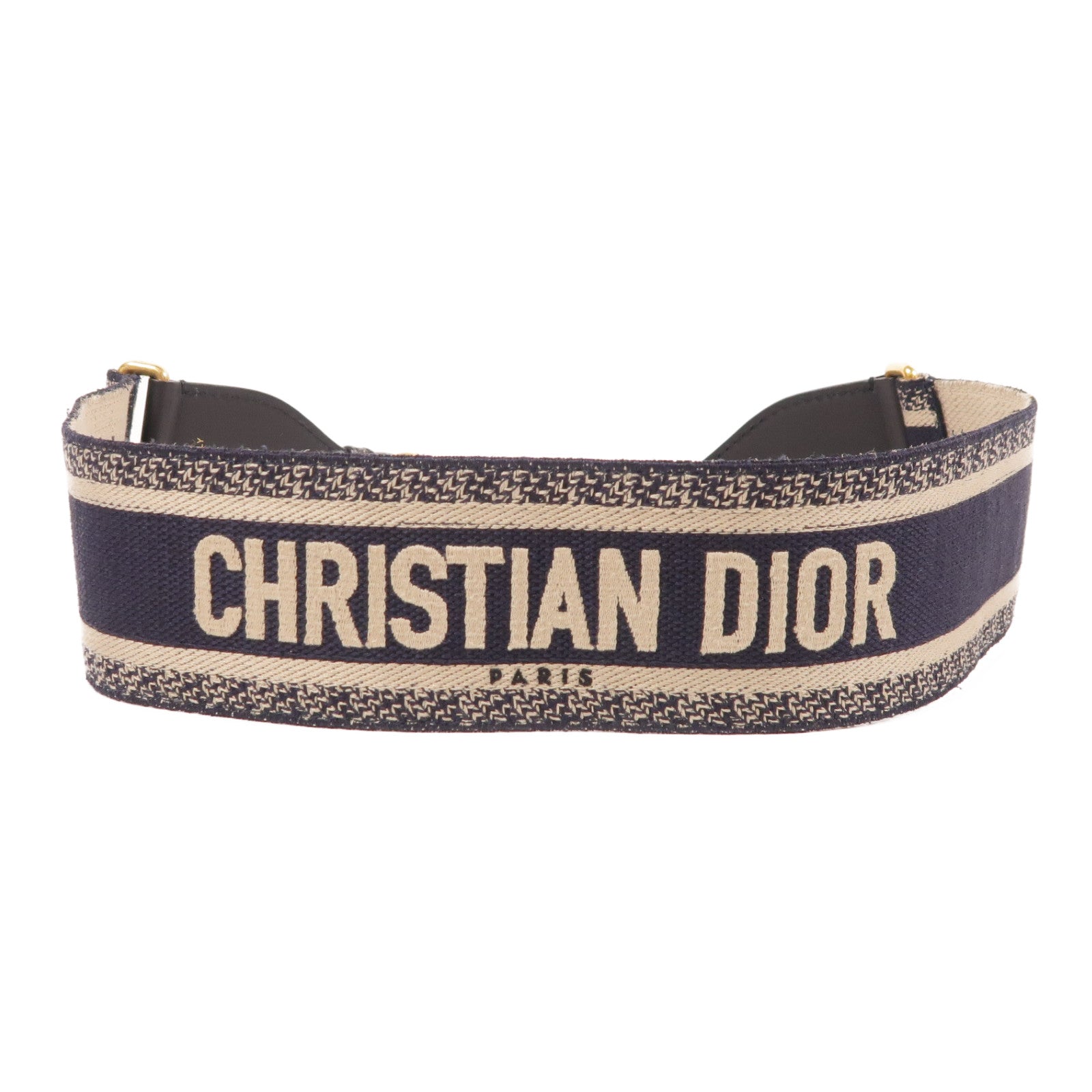 Dior 【激減優惠】帆布Strap金扣肩背帶