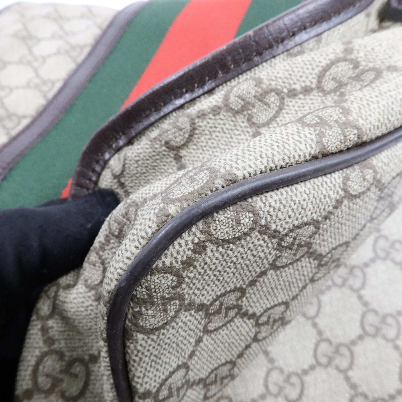 GUCCI 塗層帆布Shoulder Bag肩背袋