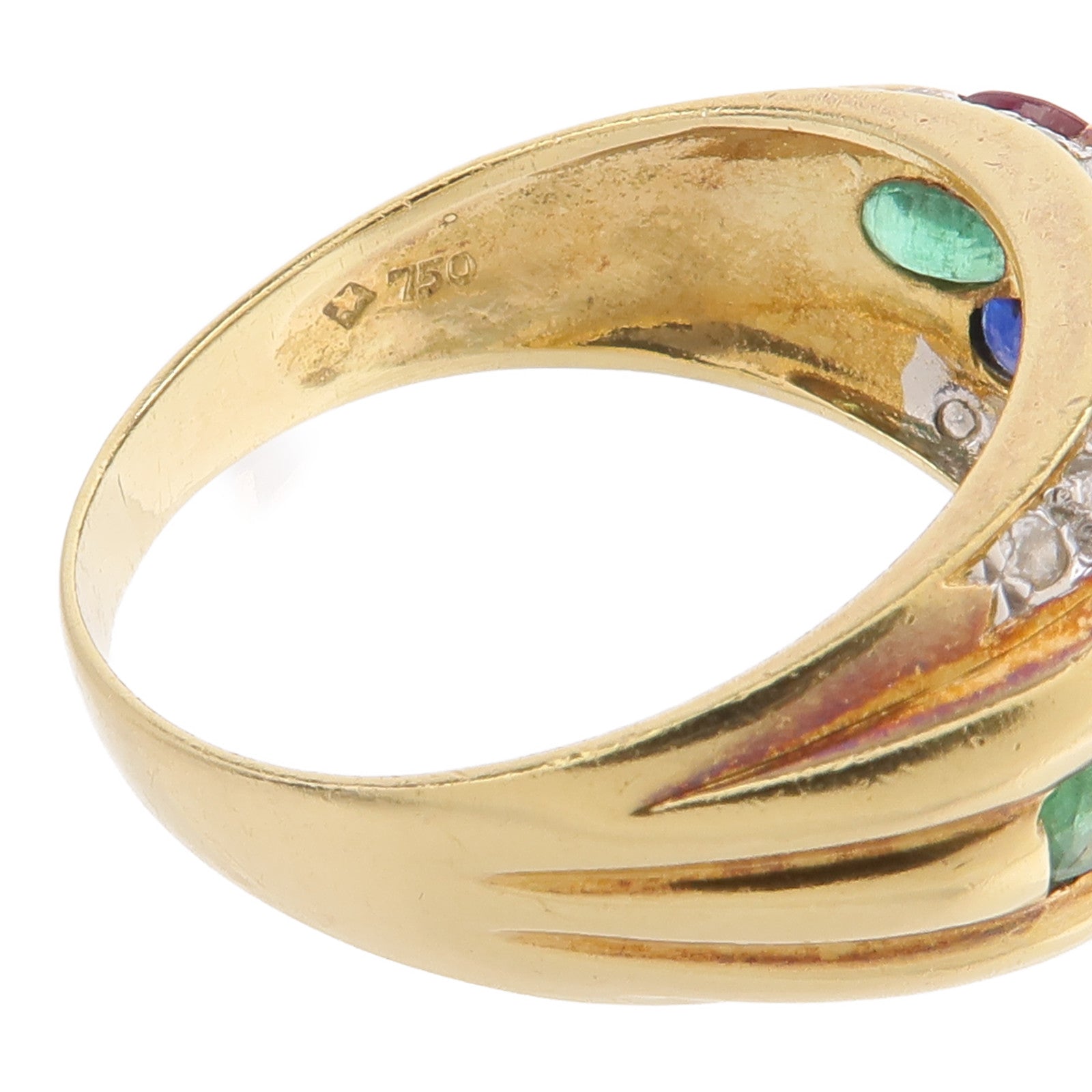 JEWELRY 18K黃金/Ring鑽石/藍寶石/綠寶石/紅寶石戒指