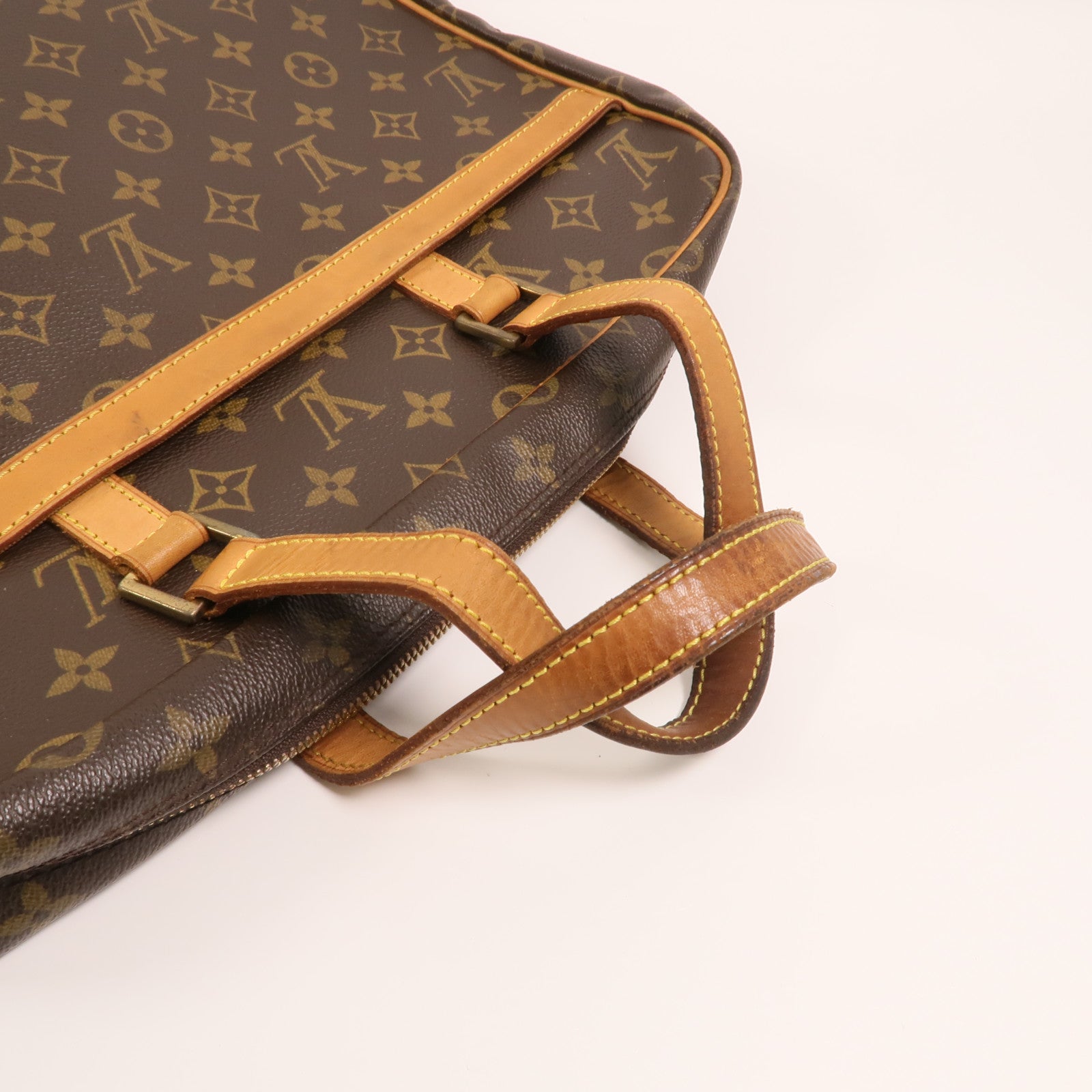 LOUIS VUITTON 【激減優惠】Monogram Porte-Documents Pegase金扣手挽袋