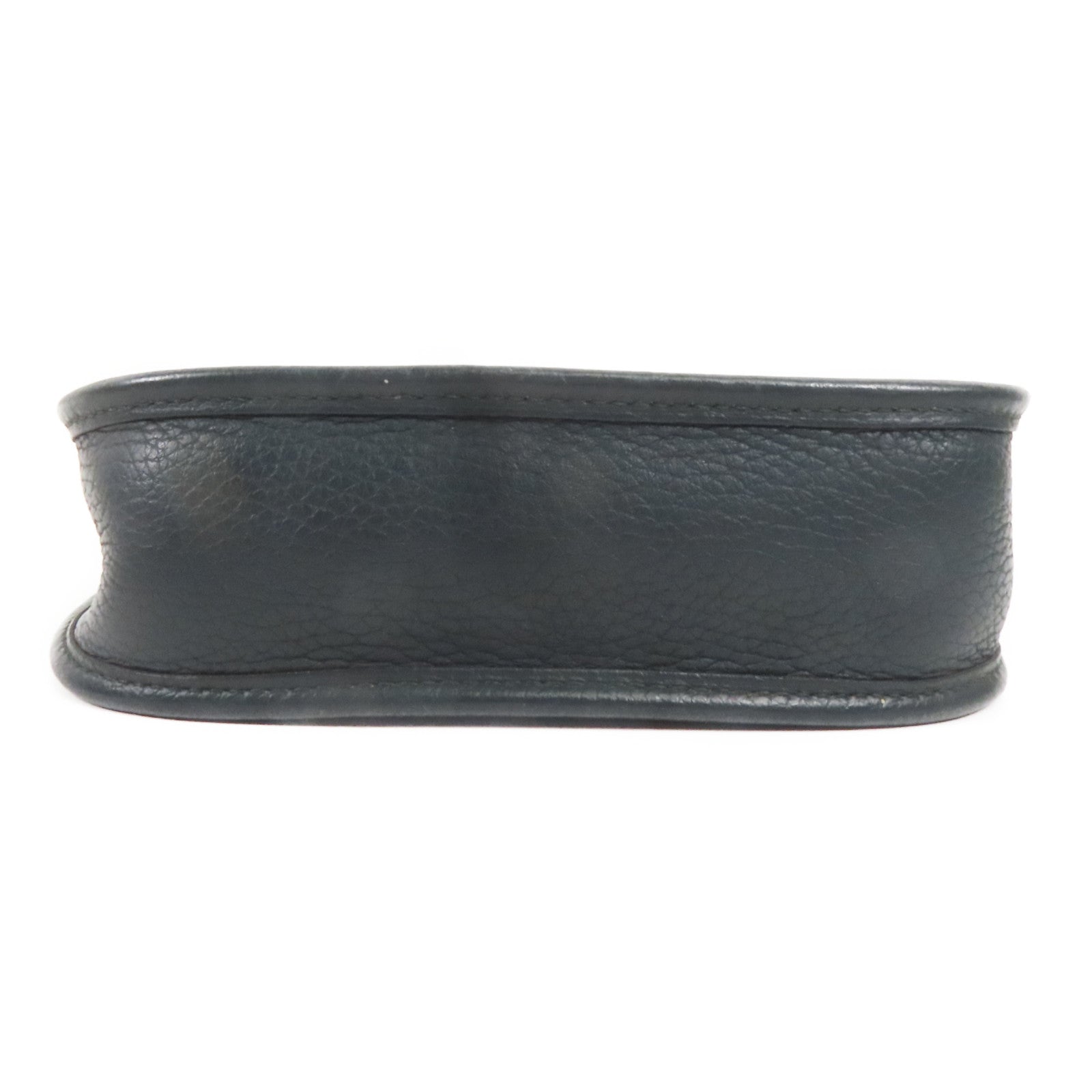 HERMES Clemence皮革Evelyne TPM銀扣肩背袋博斯普魯斯綠色