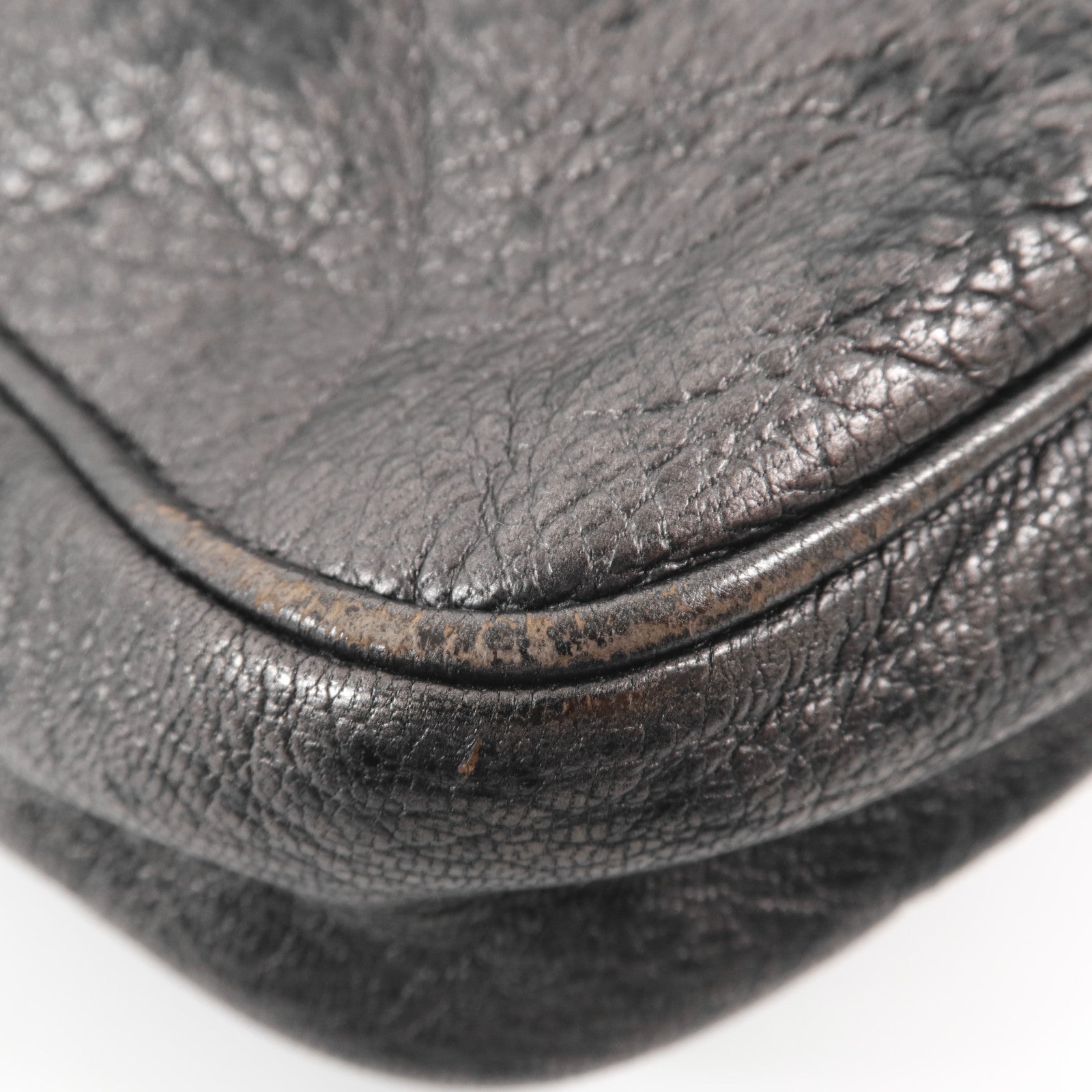 BALENCIAGA 羊皮皮革Classic Hip金扣肩背袋
