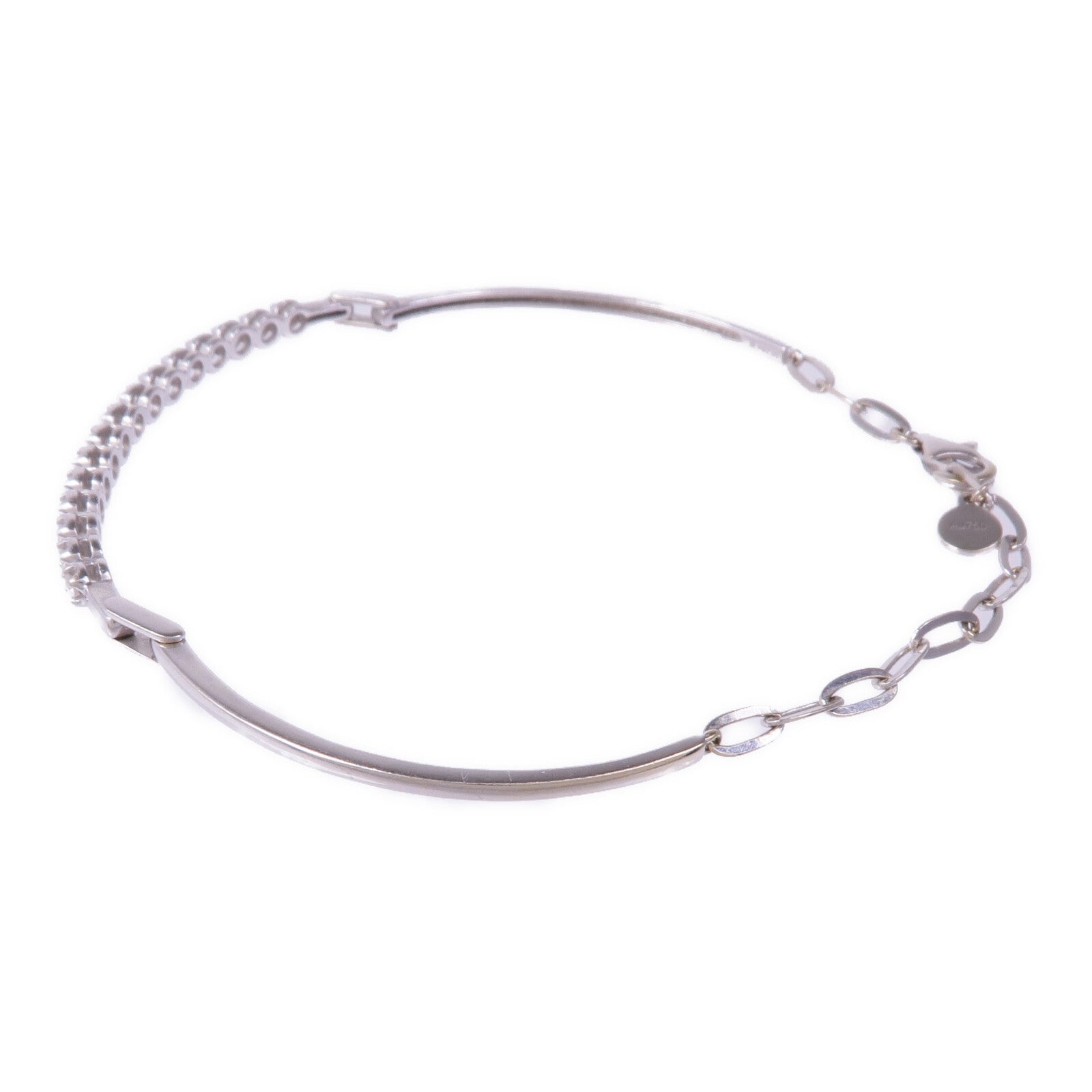JEWELRY 【激減優惠】18K白金Diamond Bracelet鑽石手鏈