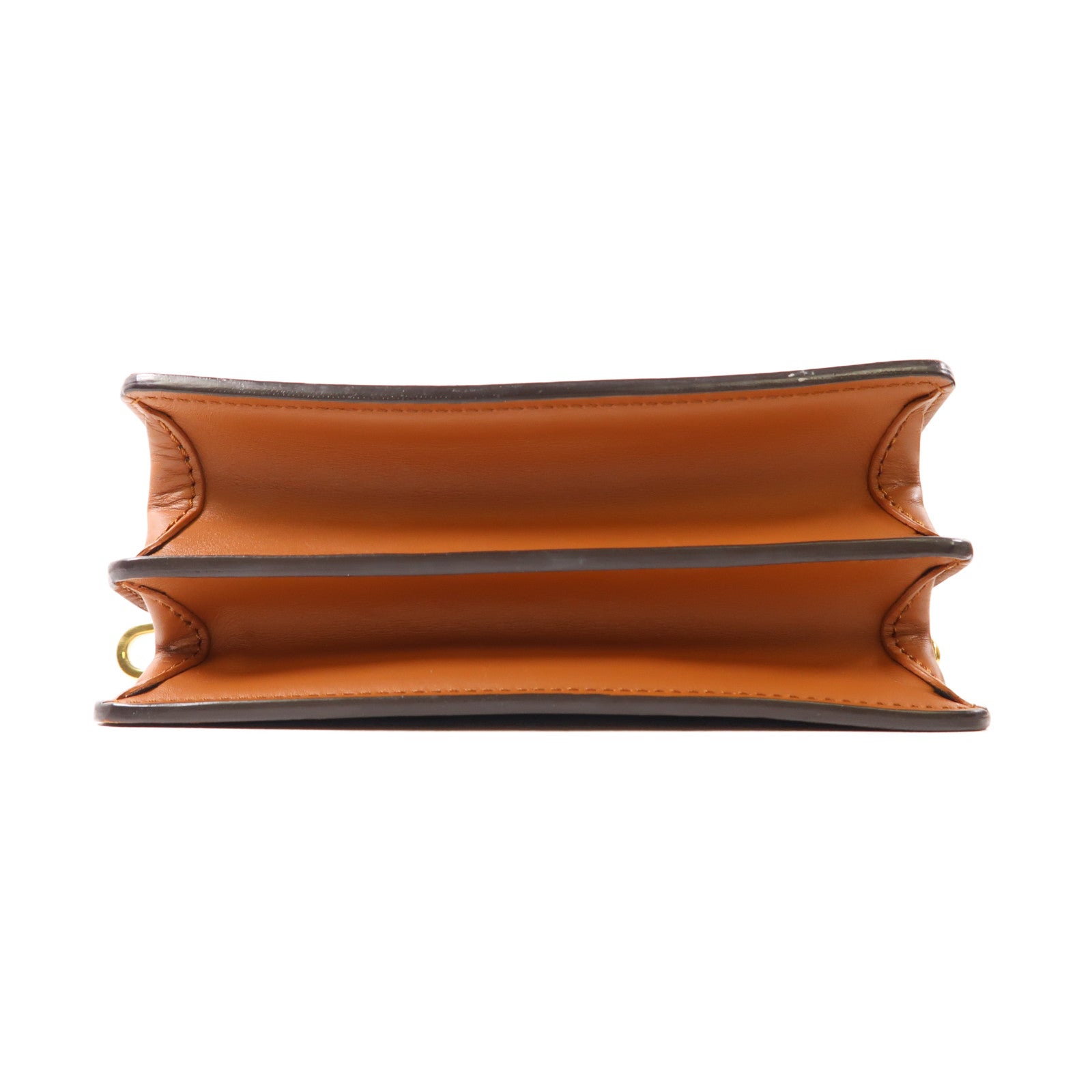 LOUIS VUITTON LV GHW Mini Dauphine Shoulder Bag M44580 Monogram Reverse Brown