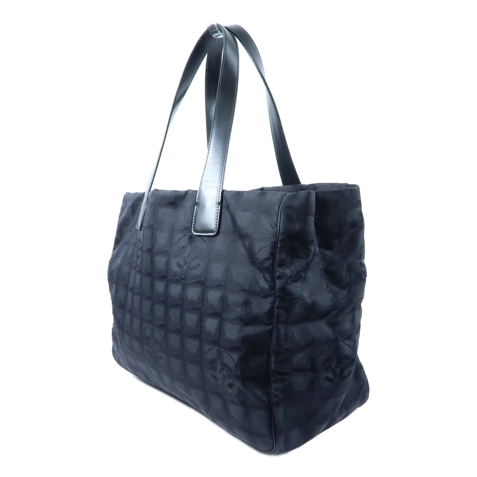 CHANEL 尼龍Travel Line Tote Bag金扣手挽袋