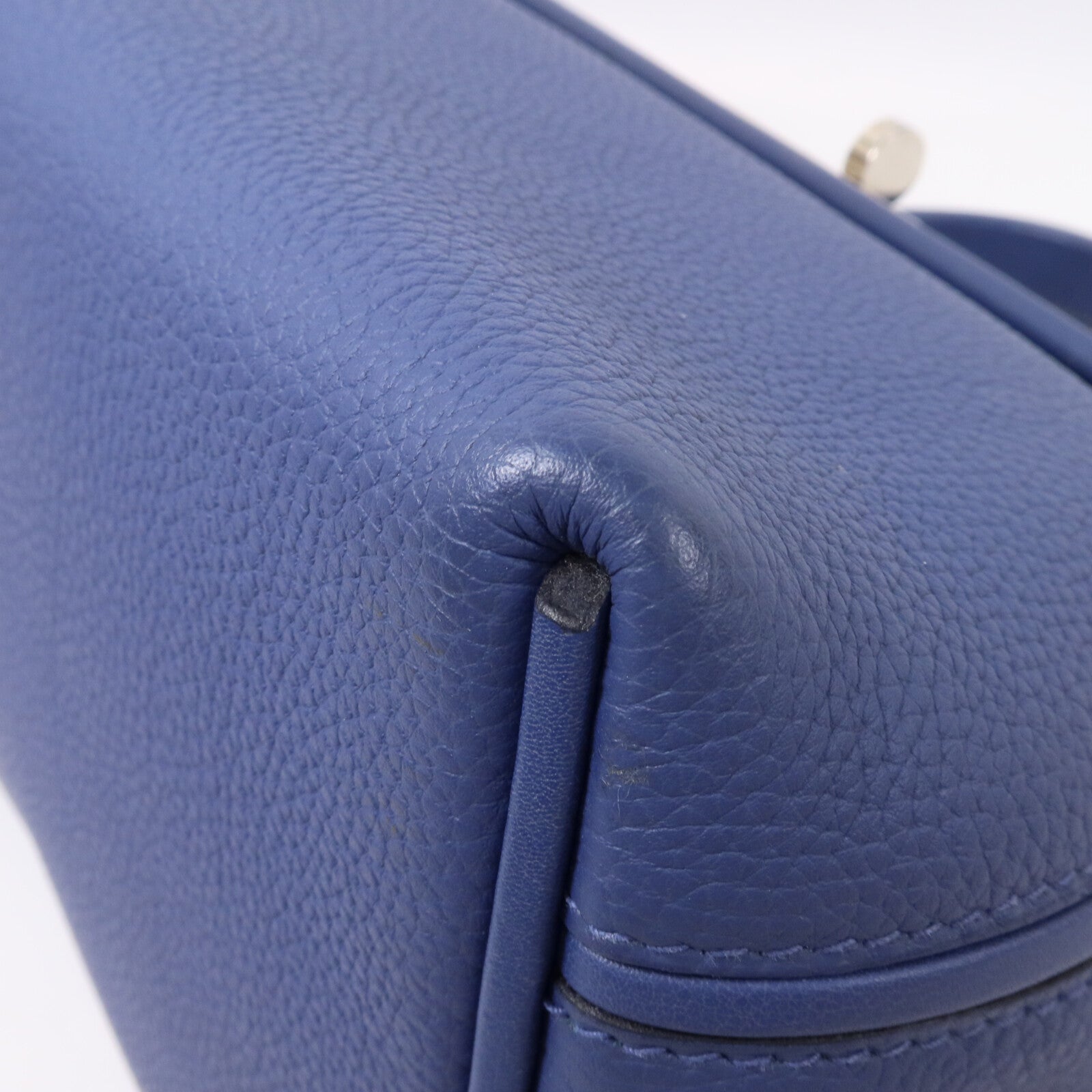 HERMES Togo皮革24/24 29cm手挽肩背兩用袋Bleu Brighton