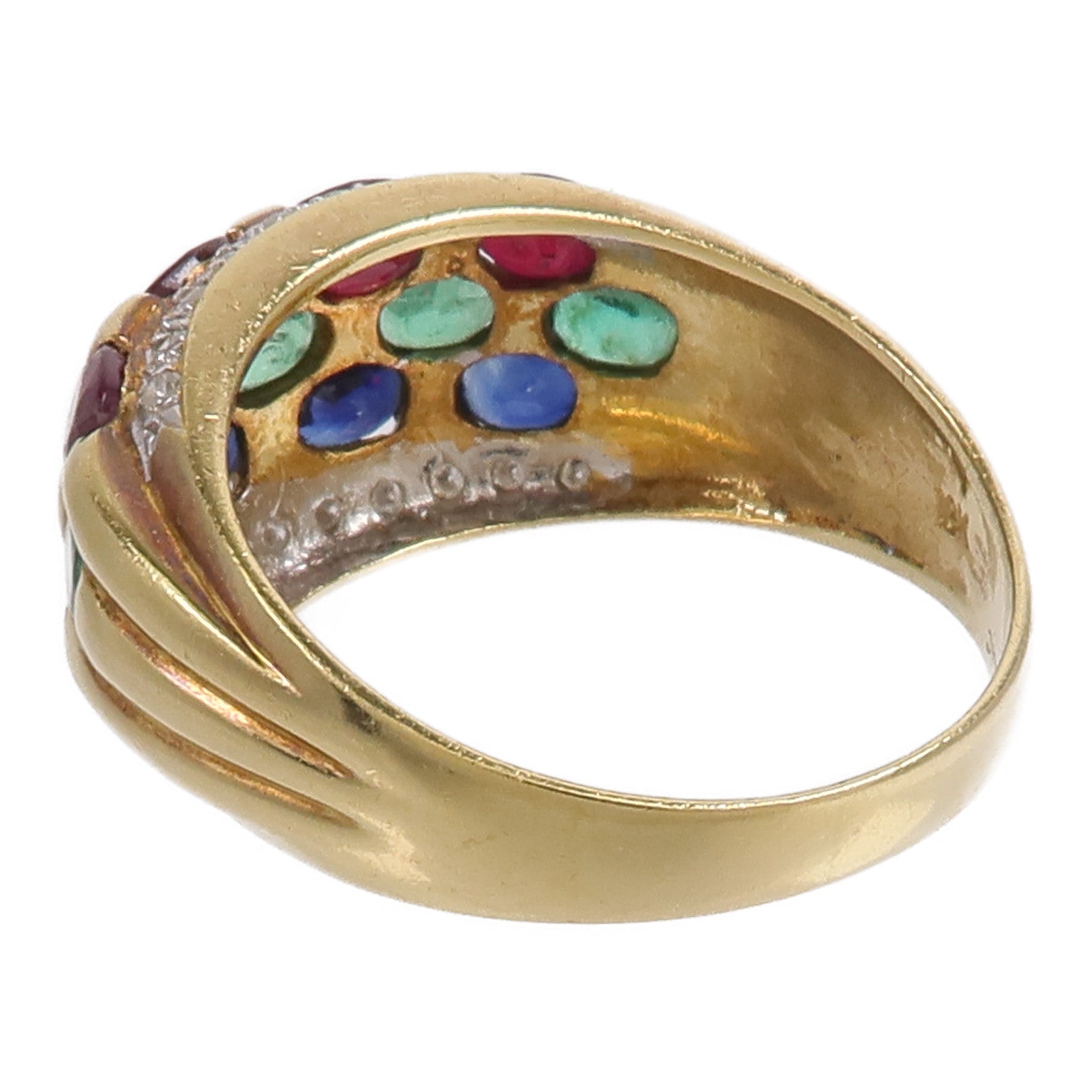 JEWELRY 18K黃金/Ring鑽石/藍寶石/綠寶石/紅寶石戒指