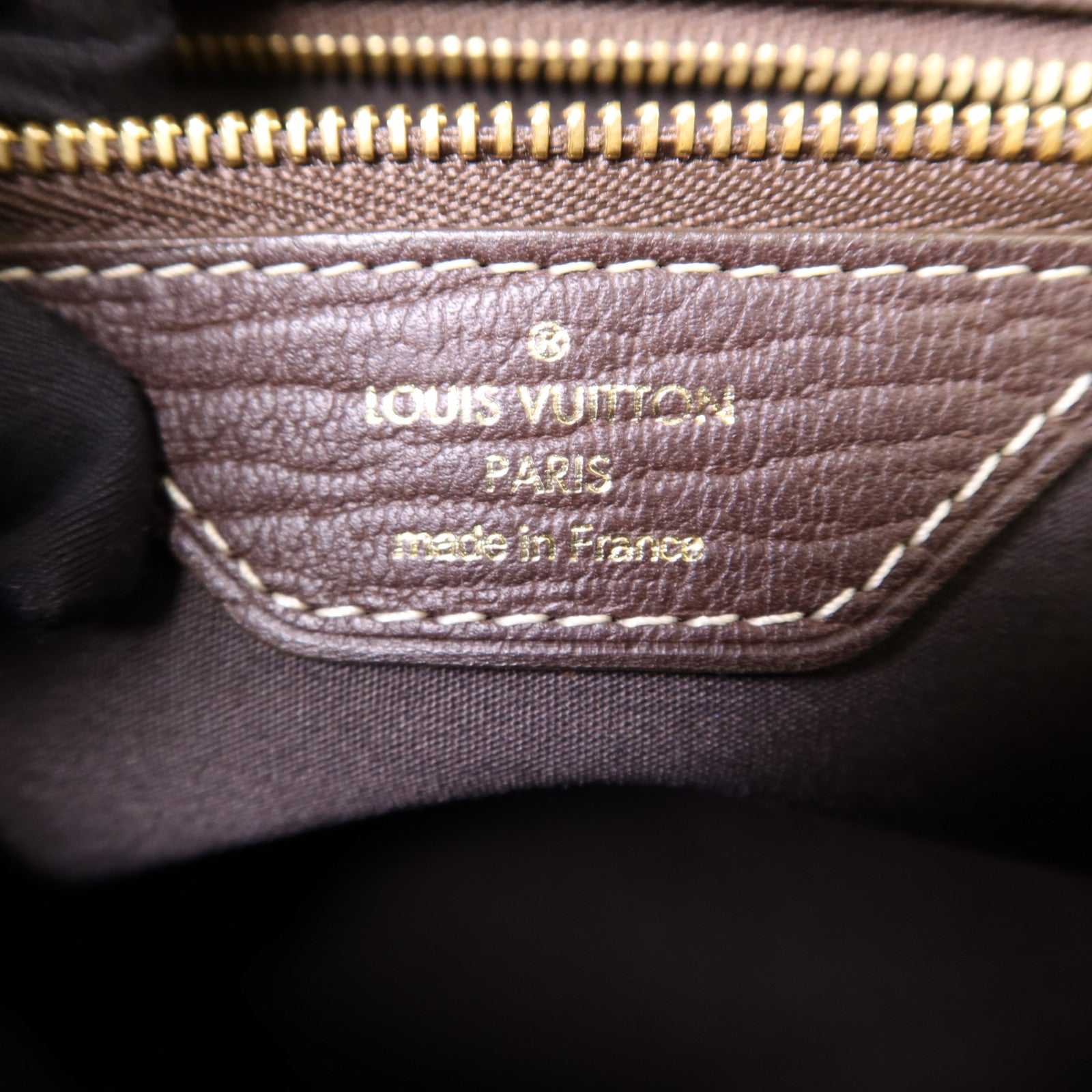 LOUIS VUITTON Monogram Mini Lin Bucket PM金扣肩背袋