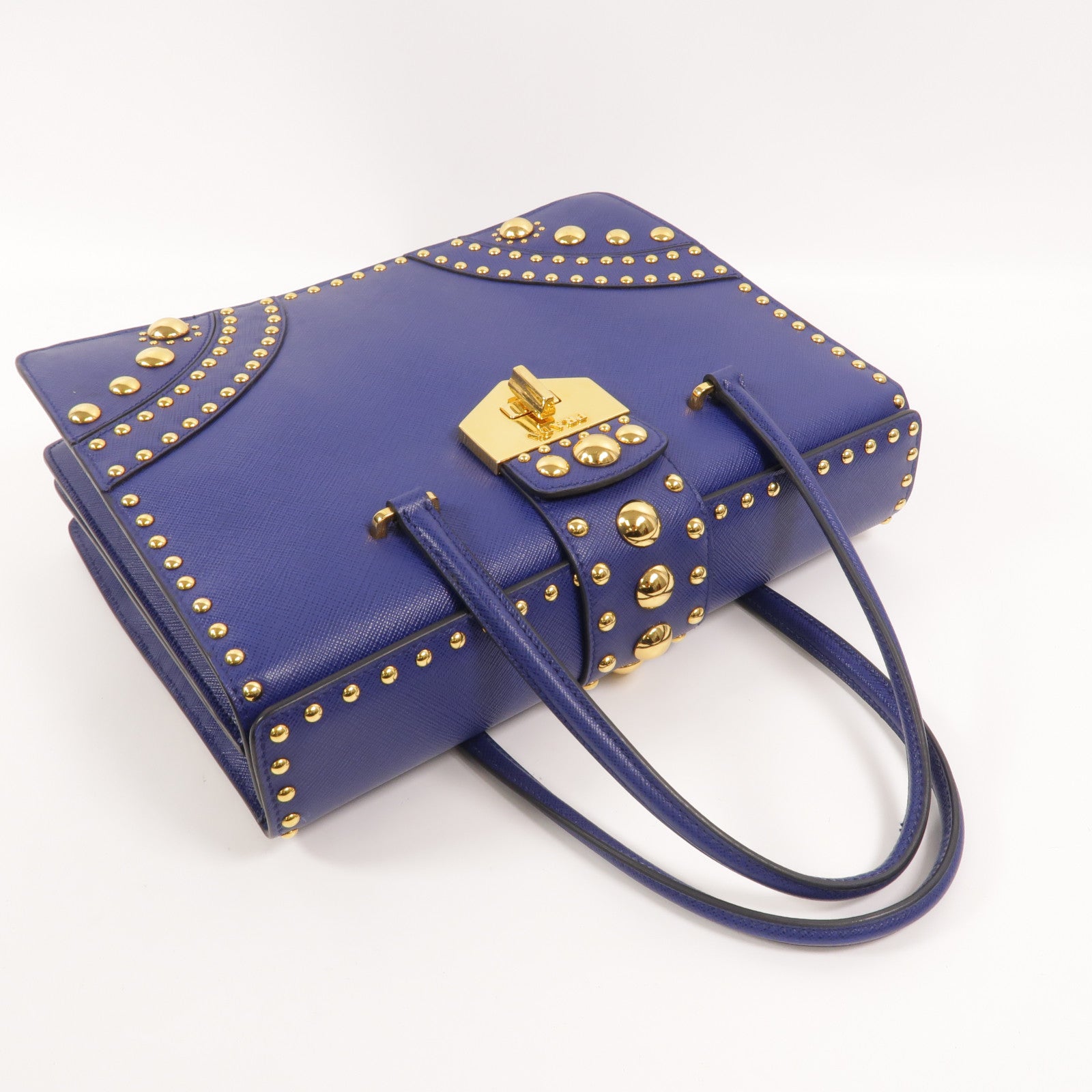 PRADA 牛皮皮革Hand Bag手挽袋