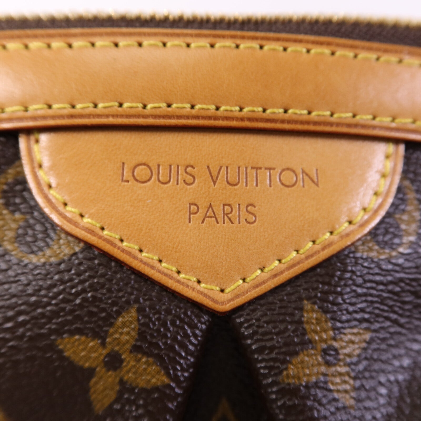 LOUIS VUITTON Monogram Tivoli GM金扣肩背袋