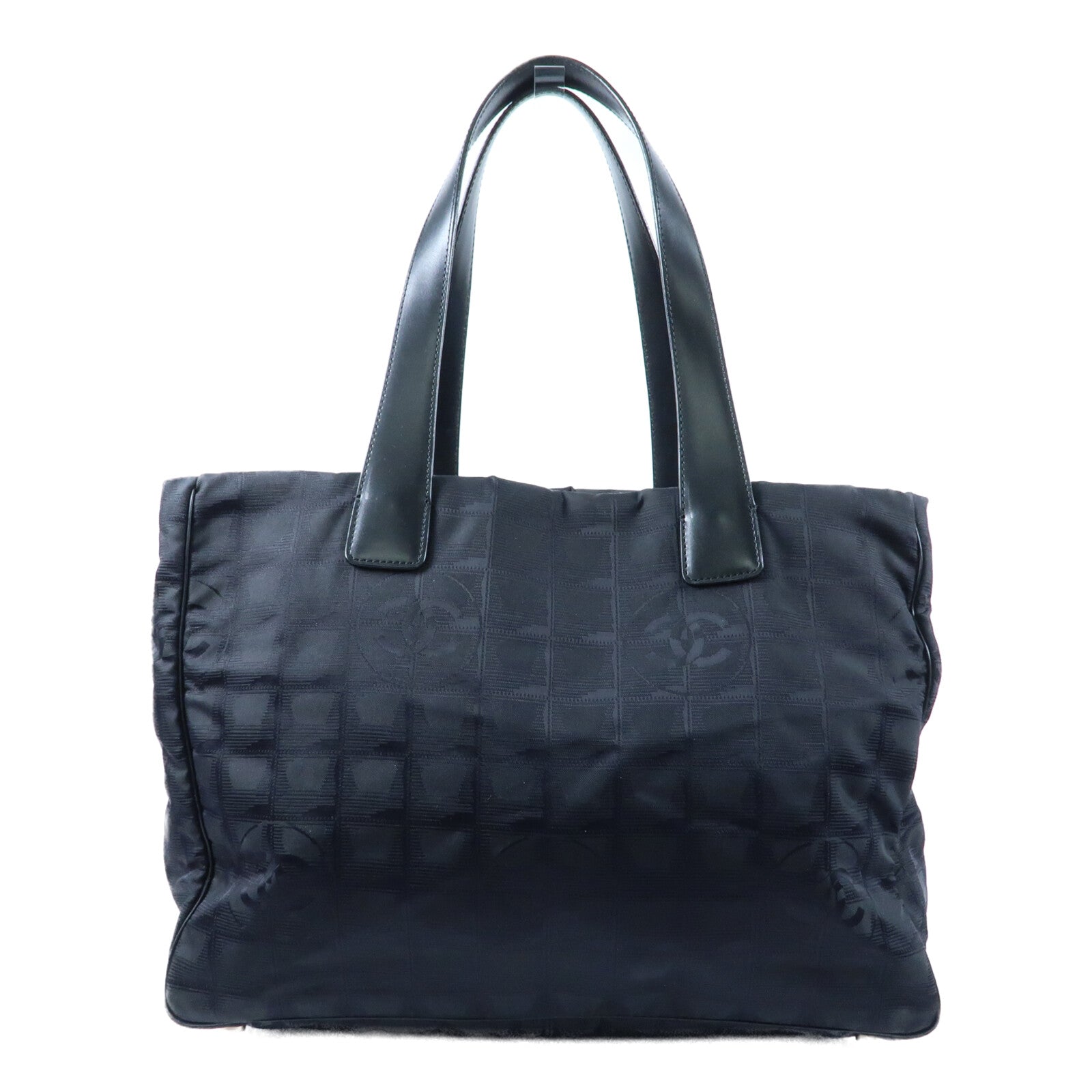 CHANEL 尼龍Travel Line Tote Bag金扣手挽袋