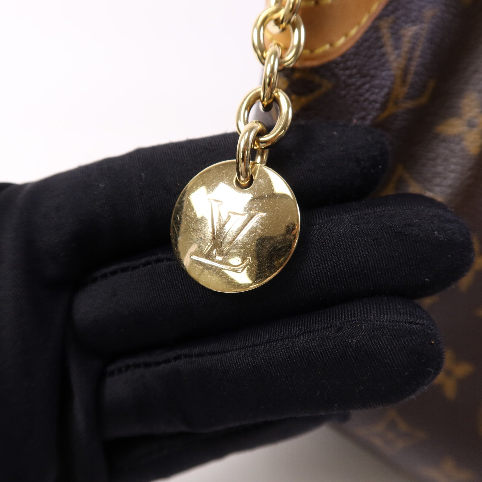 LOUIS VUITTON Monogram Tivoli GM金扣肩背袋