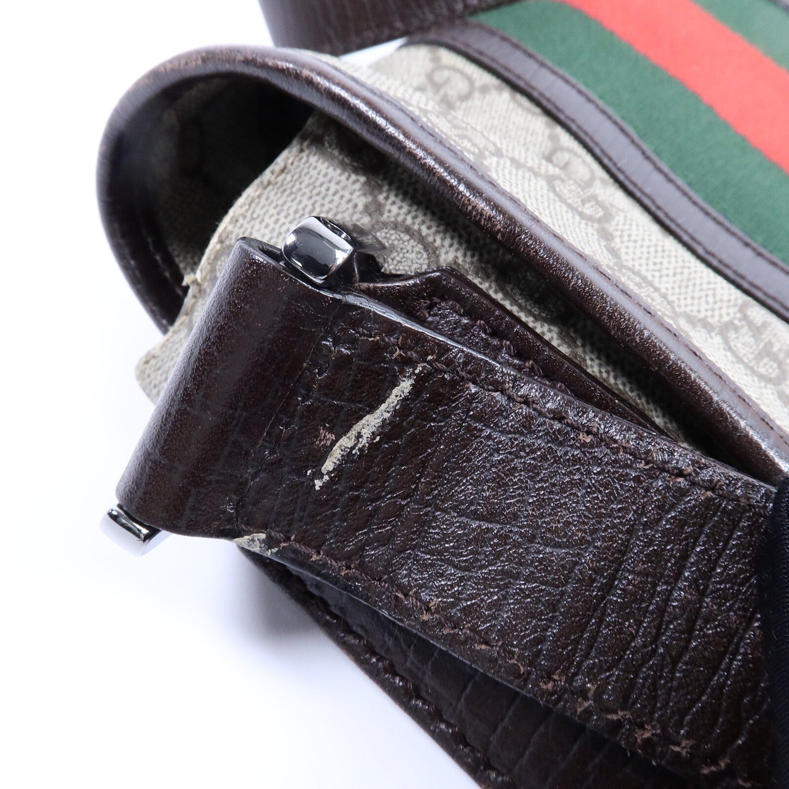 GUCCI 塗層帆布Shoulder Bag肩背袋