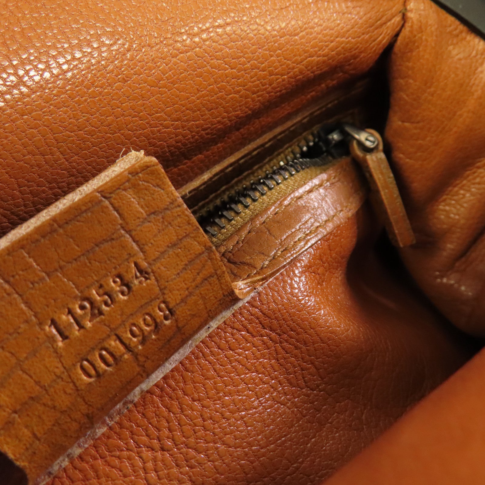 GUCCI 牛皮皮革Bamboo Handbag手挽袋啡色/黑色
