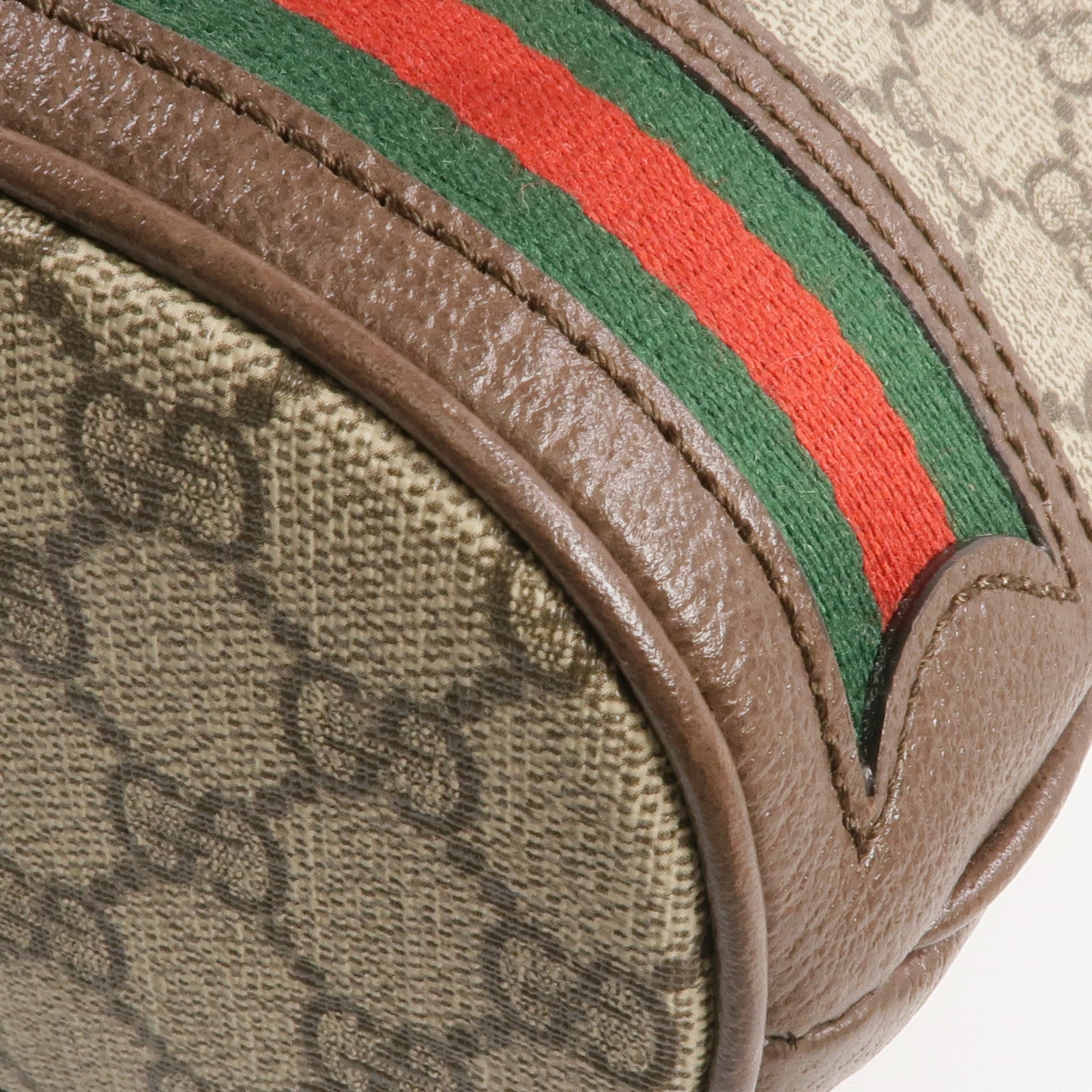 GUCCI 塗層帆布Ophidia GG Bucket金扣手挽肩背兩用袋