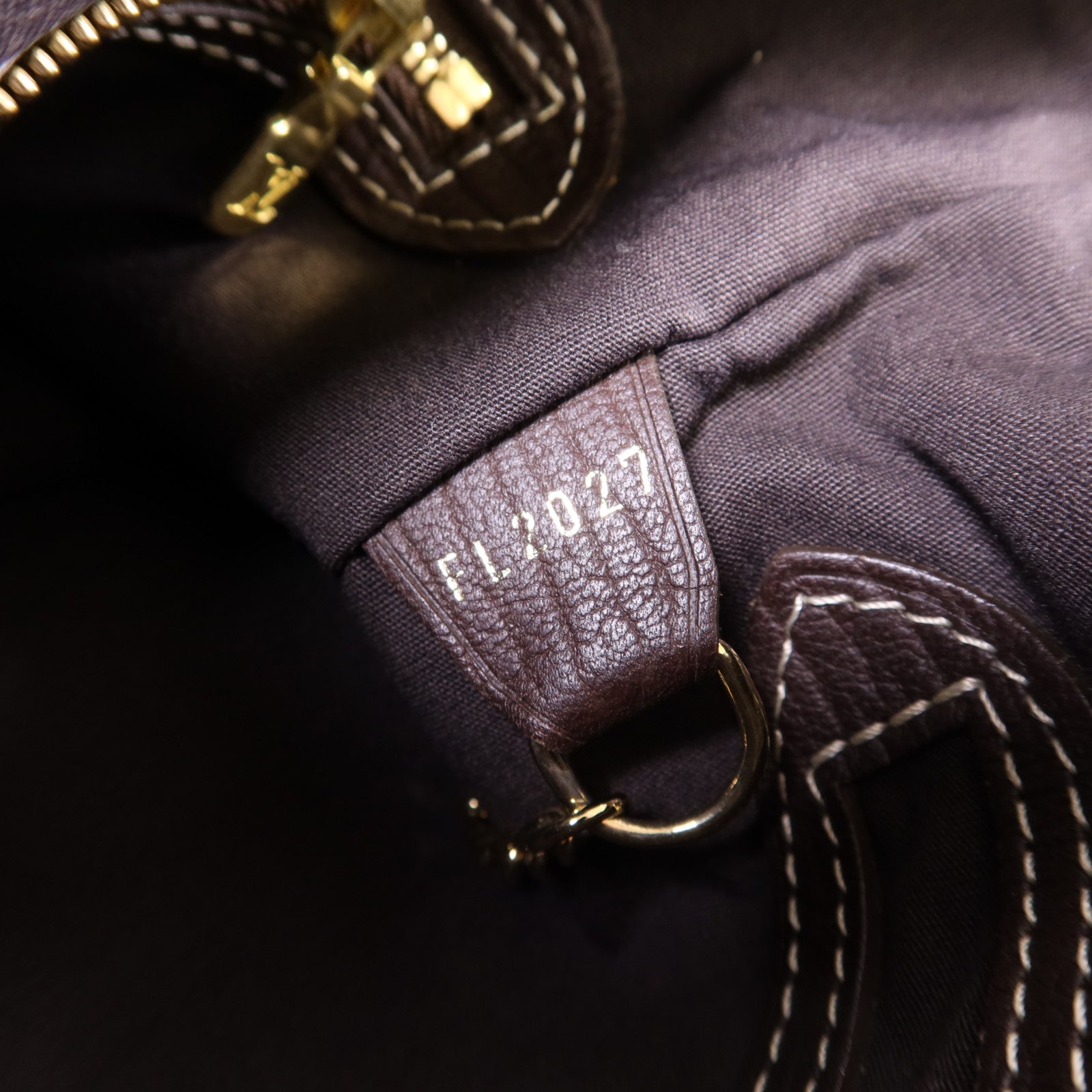 LOUIS VUITTON Monogram Mini Lin Bucket PM金扣肩背袋