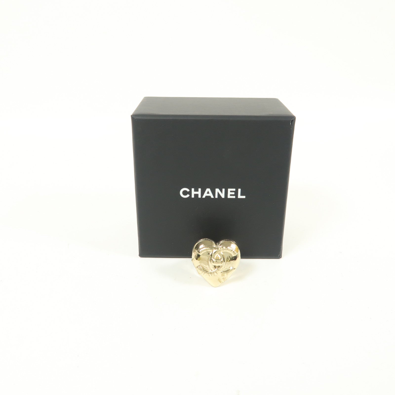 CHANEL 【激減優惠】金屬Ring戒指US#7