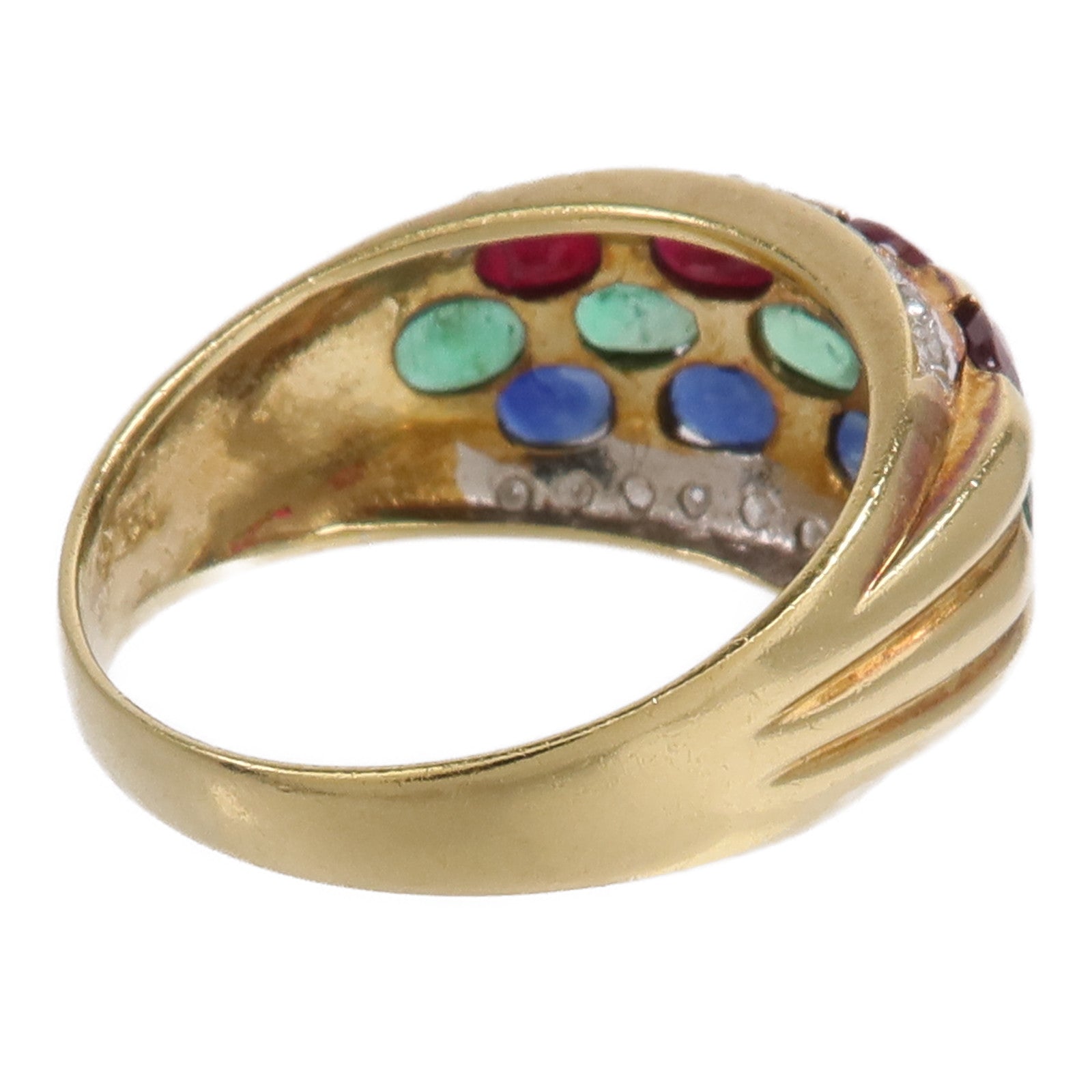 JEWELRY 18K黃金/Ring鑽石/藍寶石/綠寶石/紅寶石戒指