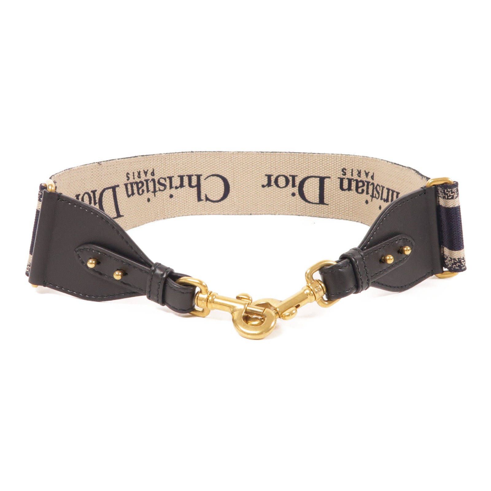 Dior 【激減優惠】帆布Strap金扣肩背帶