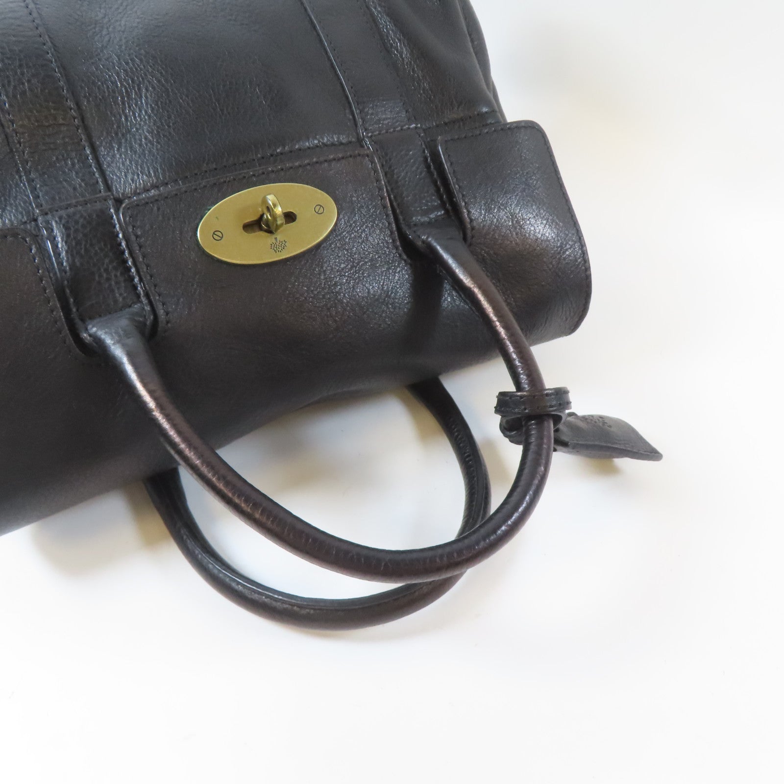 MULBERRY 皮革2 Way Shoulder Bag金扣手挽肩背兩用袋黑色