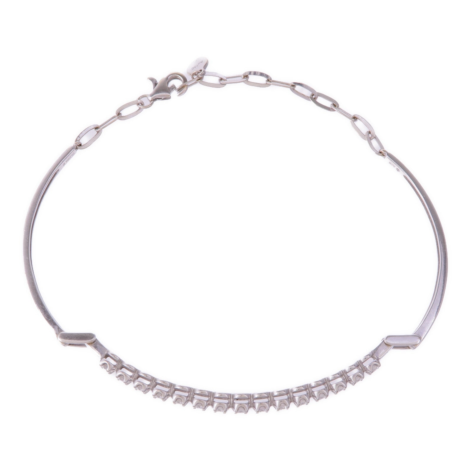 JEWELRY 18K白金Diamond Bracelet鑽石手鏈