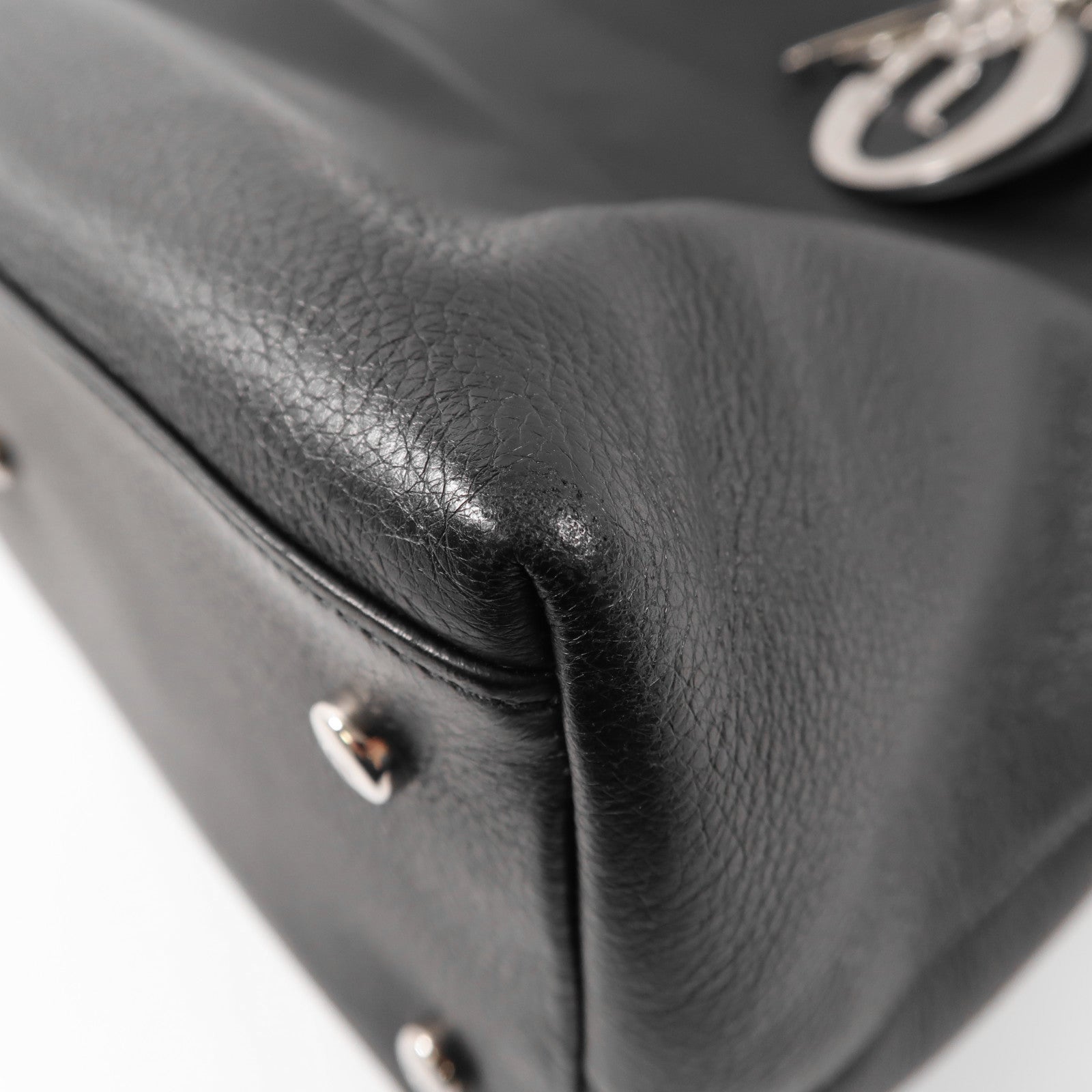 Dior 牛皮皮革Hand Bag手挽袋黑色